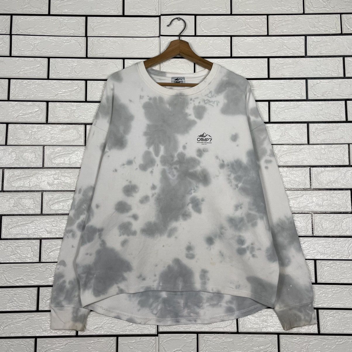 Japanese Brand Japanese Brand Camp 7 Crewneck Sweatshirt Size US L / EU 52-54 / 3 - 1 Thumbnail