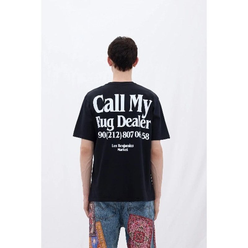 Les Benjamins LES BENJAMINS X MARKET - CALL MY TSHIRT 608 Size US M / EU 48-50 / 2 - 1 Thumbnail