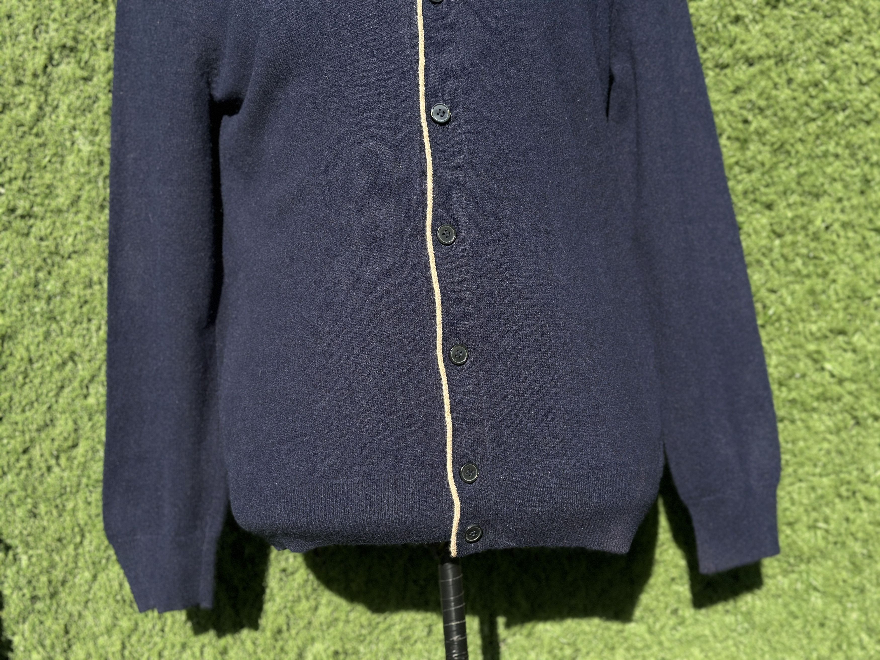 Iris von Arnim IRIS VON ARNIM 100% Cashmere V Neck Cardigan Sweater Size M Size M / US 6-8 / IT 42-44 - 8 Thumbnail