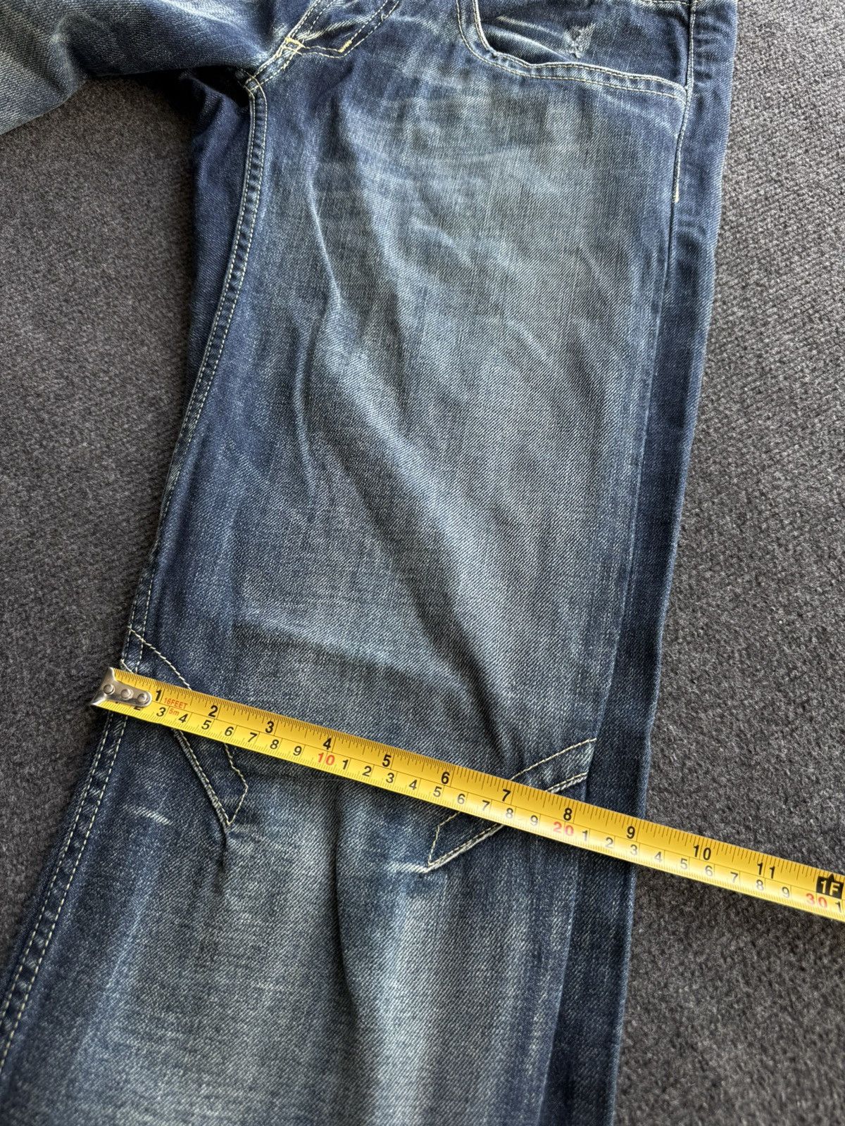 Vintage Vintage 00s Japanese Bootcut If Six Was Nine style y2k jeans Size US 31 - 22 Thumbnail