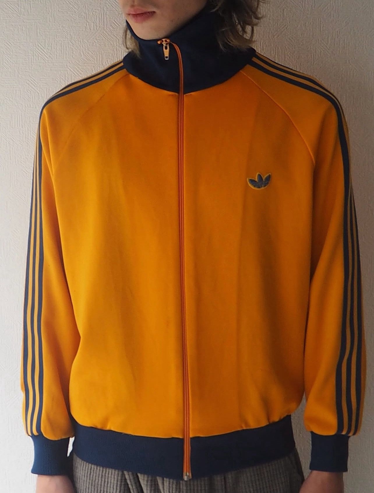 Adidas RARE 60-70s Adidas track jacket Germany Size US M / EU 48-50 / 2 - 11 Thumbnail