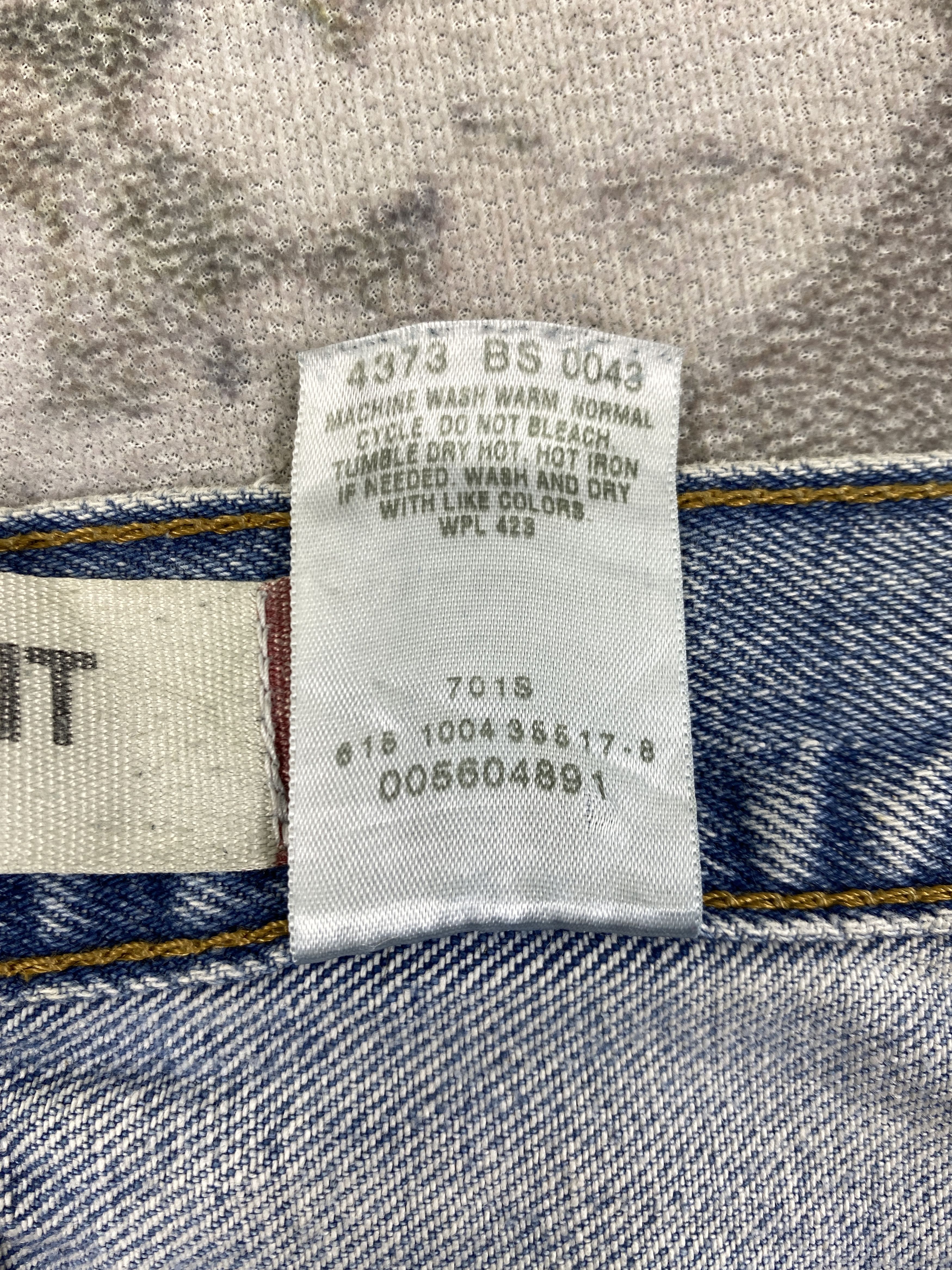 Levi's Light Blue Wash Vintage Levi's 560 34x31.5 Denim -SJ146 Size US 34 / EU 50 - 11 Thumbnail