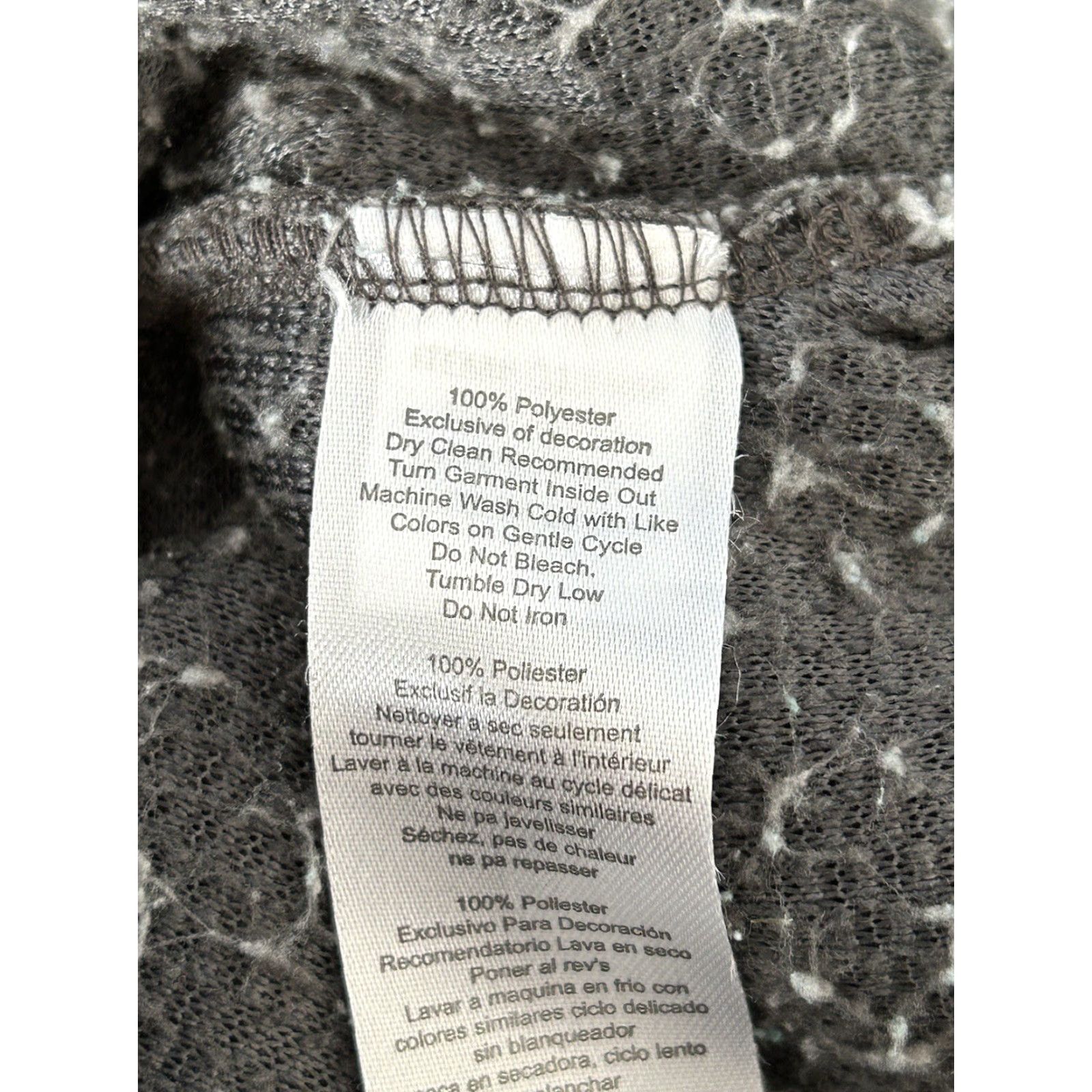 Vintage Purdue Sherpa Women’s 1/4 Zip Pullover Shirt Zip Up Long Sleeve Gray M Womens Size M / US 6-8 / IT 42-44 - 6 Thumbnail