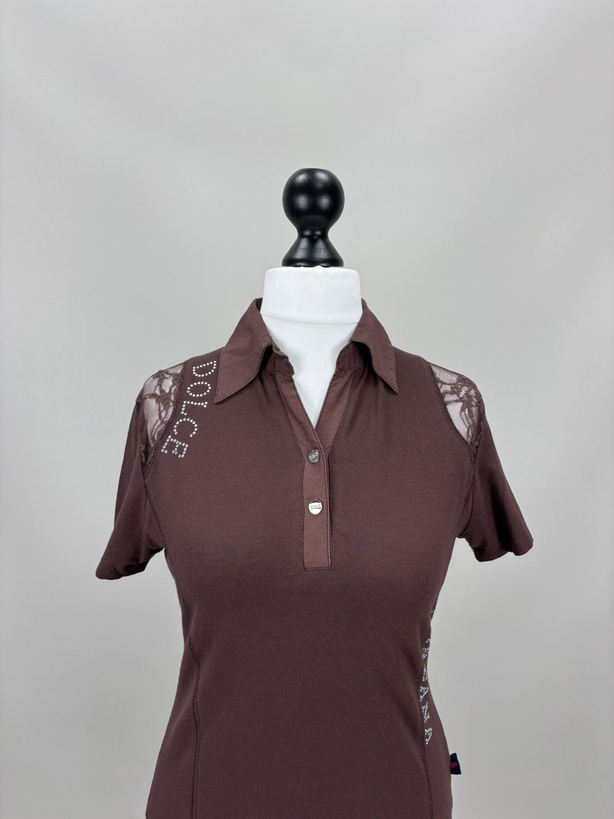 Dolce & Gabbana Womens vintage t shirt Dolce Gabbana Y2k Size S/M Size S / US 4 / IT 40 - 2 Thumbnail