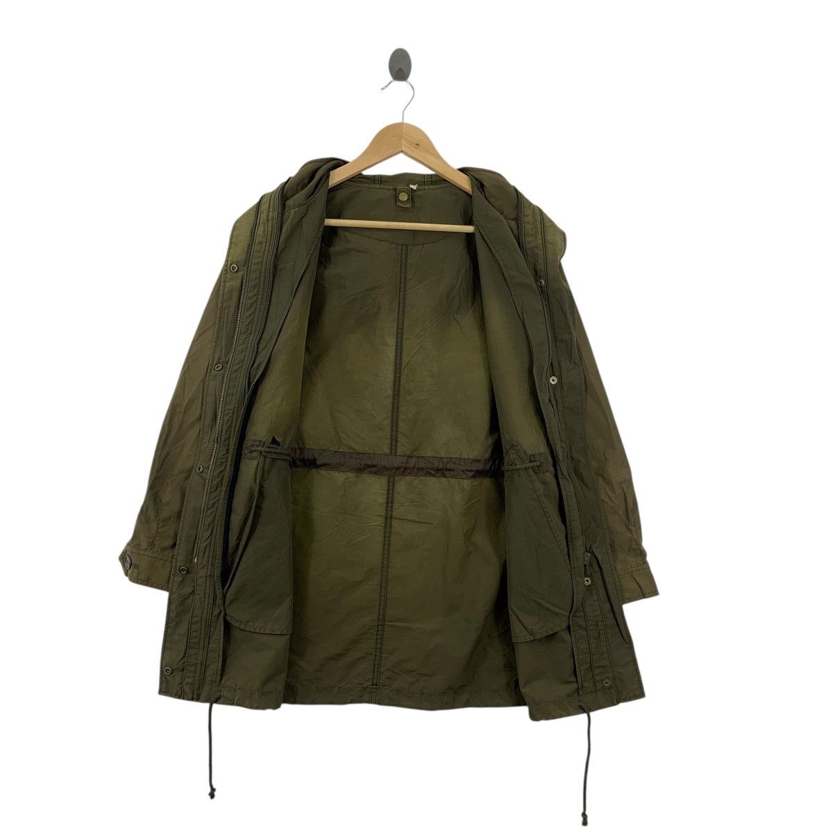 Muji MUJI LABO JAPAN Natural Sun Faded Design Parka Jacket Trench Size M / US 6-8 / IT 42-44 - 6 Thumbnail