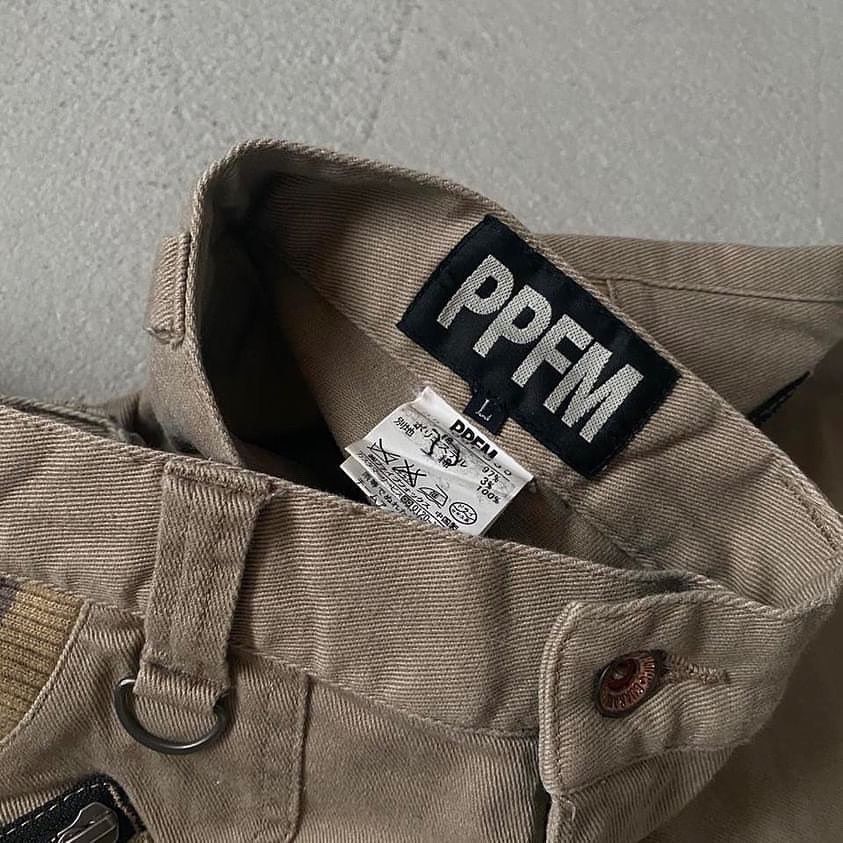 Japanese Brand × PPFM PPFM Curved denim pants Size US 34 / EU 50 - 6 Thumbnail