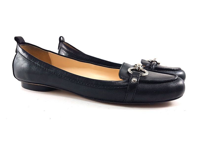 Coach Coach Haze Black Leather Ballet Flats US 7.5 EU 38.5 Size US 7.5 / IT 37.5 - 6 Thumbnail