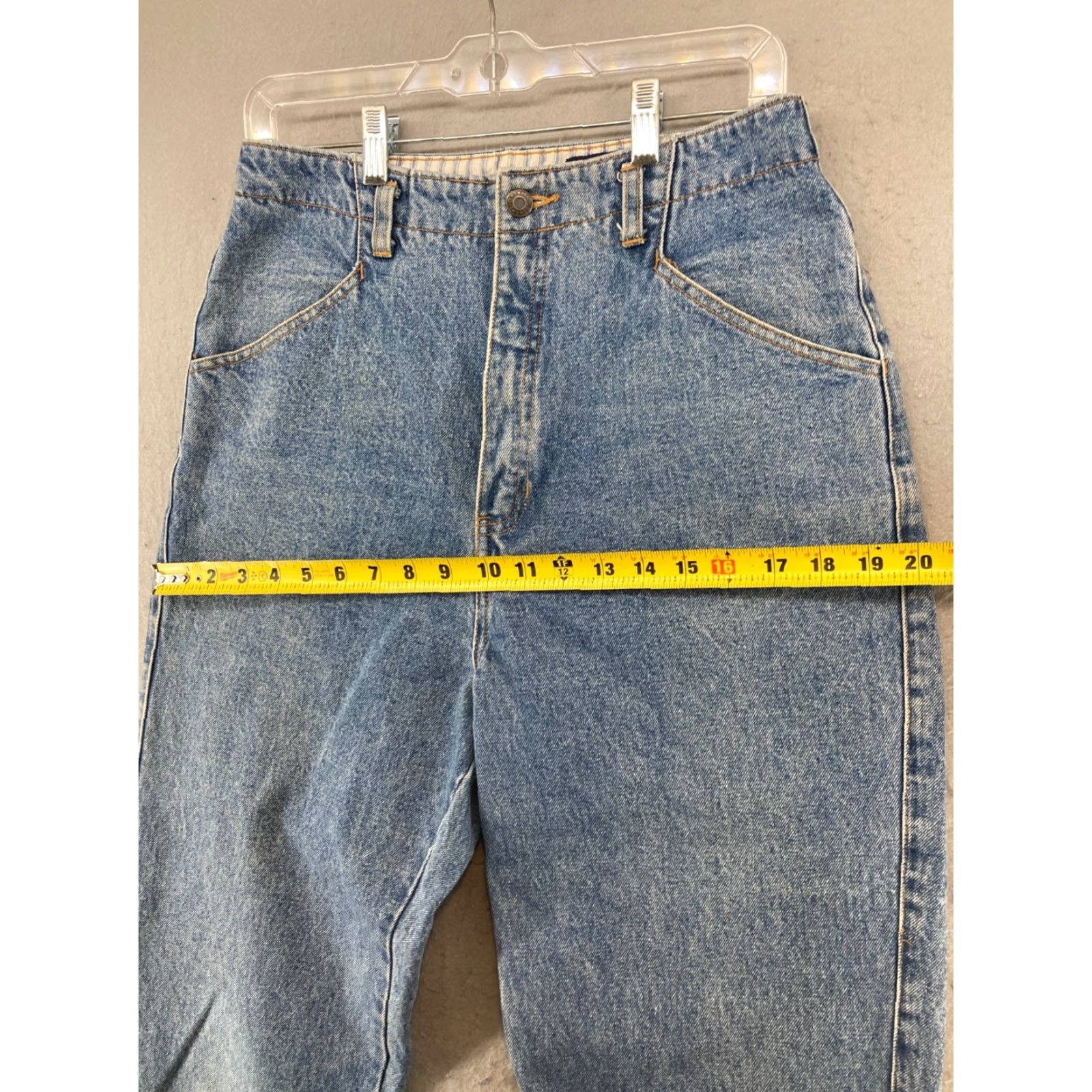 Gap VINTAGE Gap Womens Jeans 11 High Rise Tapered Blue 90s Retro Mens Size 32" / US 10 / IT 46 - 3 Thumbnail