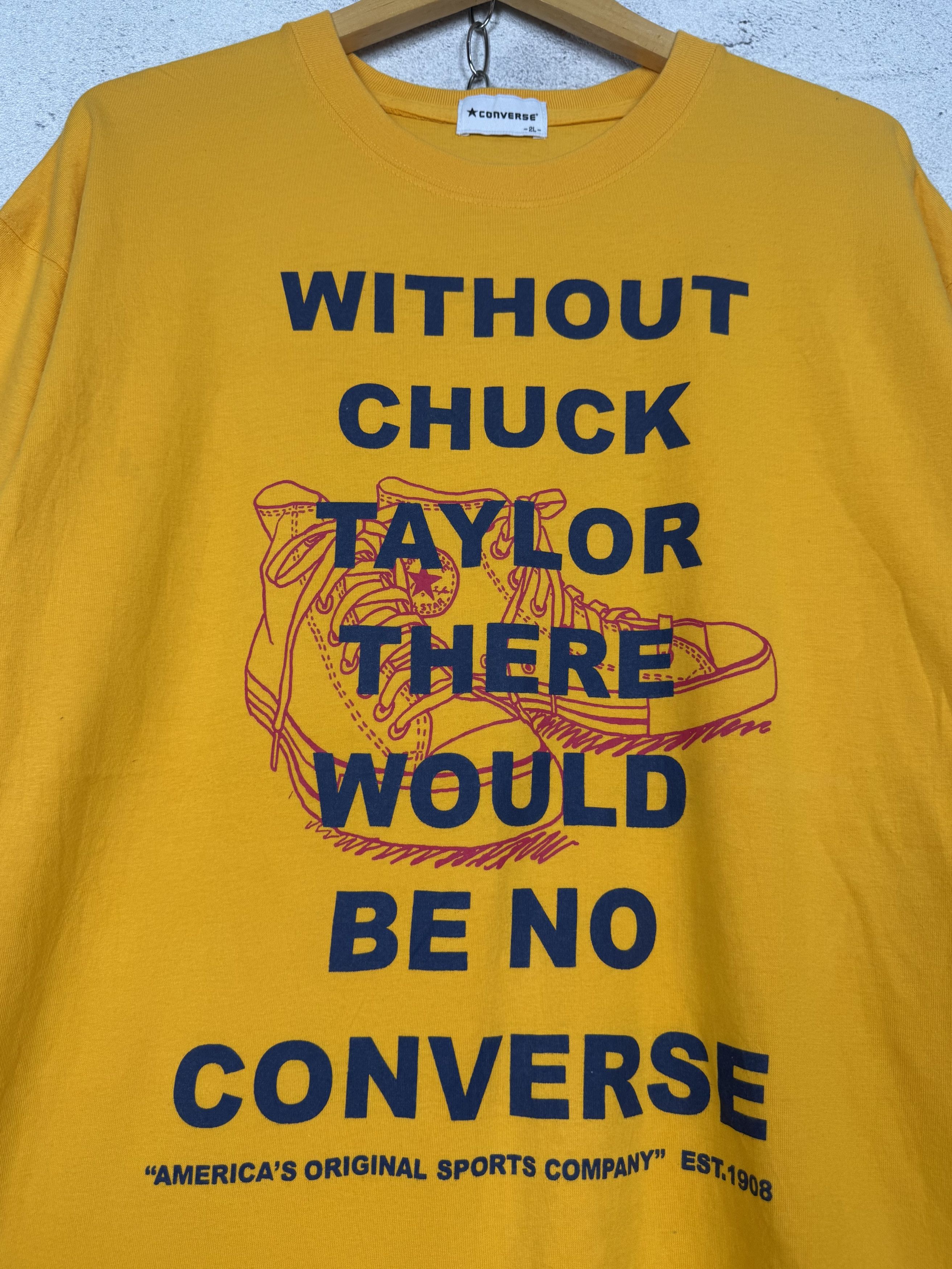 Converse Vintage Converse Chuck Taylor Tshirt Size US L / EU 52-54 / 3 - 2 Thumbnail