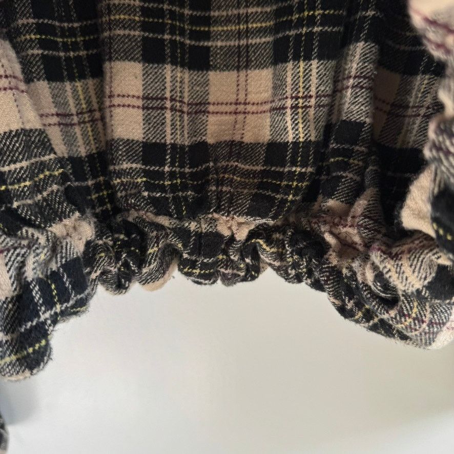 R13 R13 Plaid Gathered Hem Workshirt Size XS Size XS / US 0-2 / IT 36-38 - 10 Thumbnail