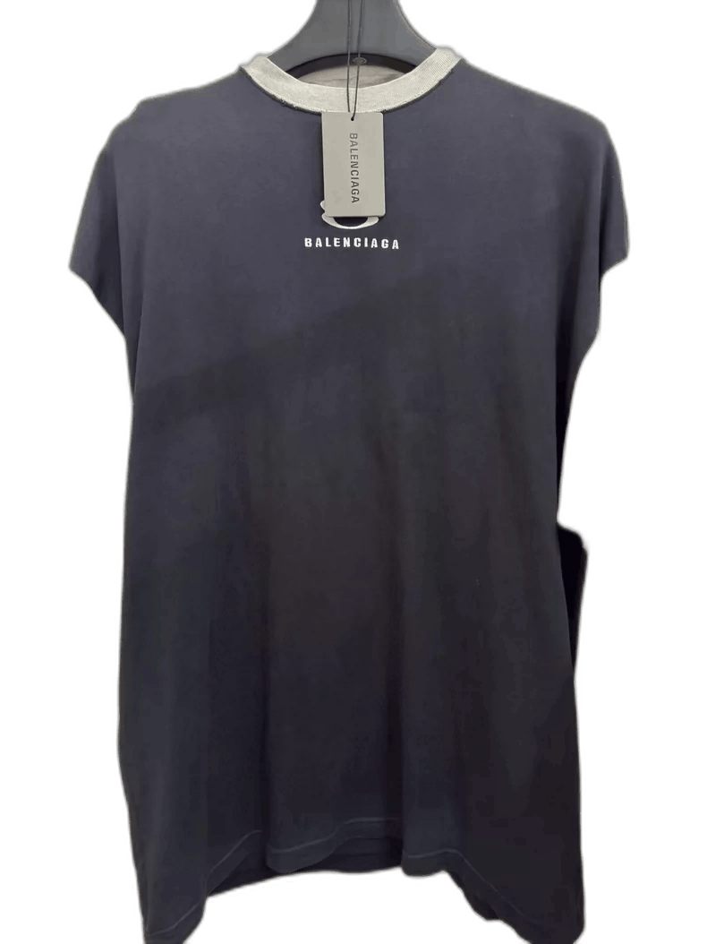 Balenciaga Balenciaga Double Ring Short Sleeve TShirt-2506 Size US L / EU 52-54 / 3 - 1 Thumbnail