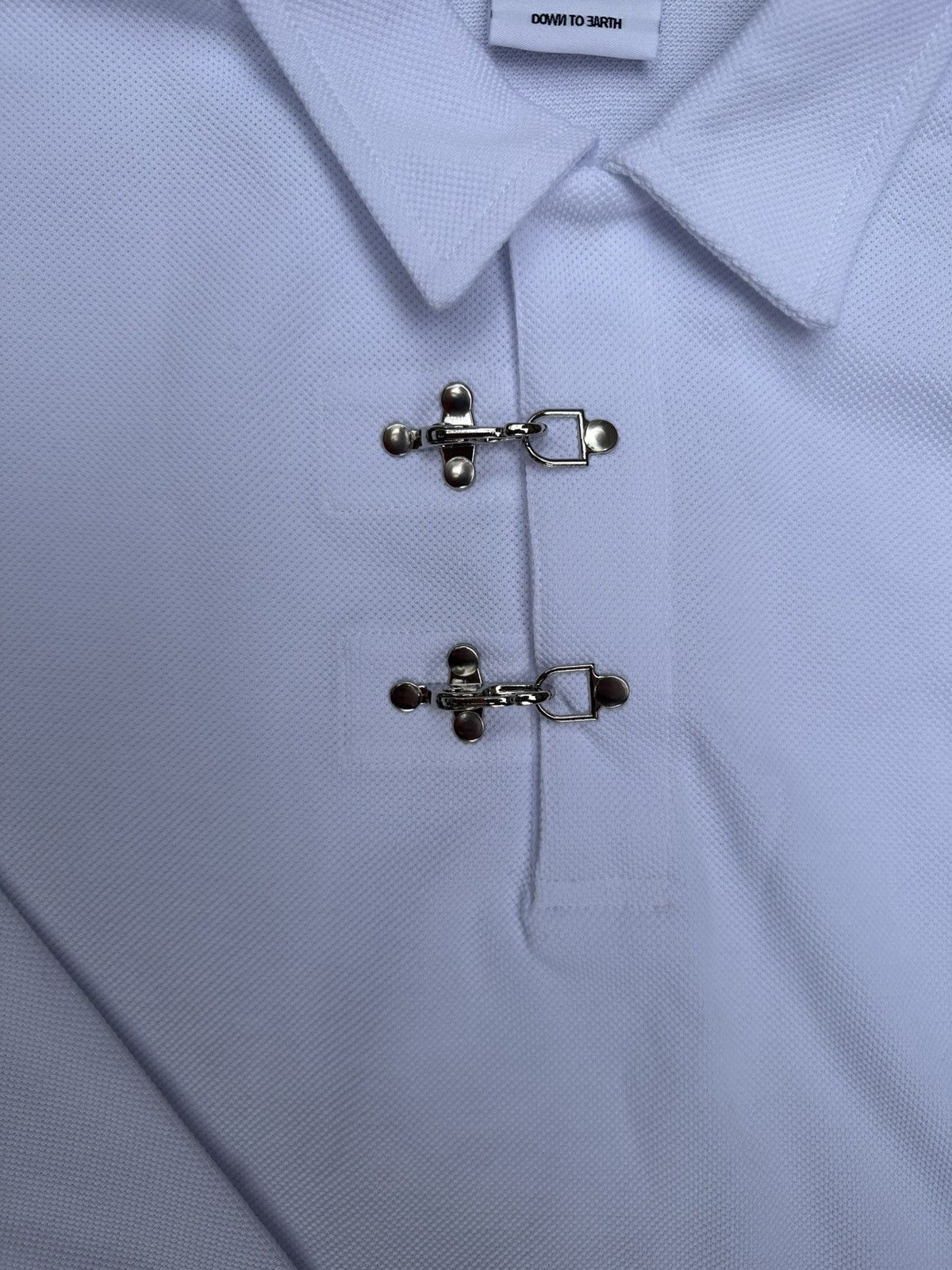 Japanese Brand Down to Earth Studios fireman clasp polo Size US L / EU 52-54 / 3 - 2 Thumbnail