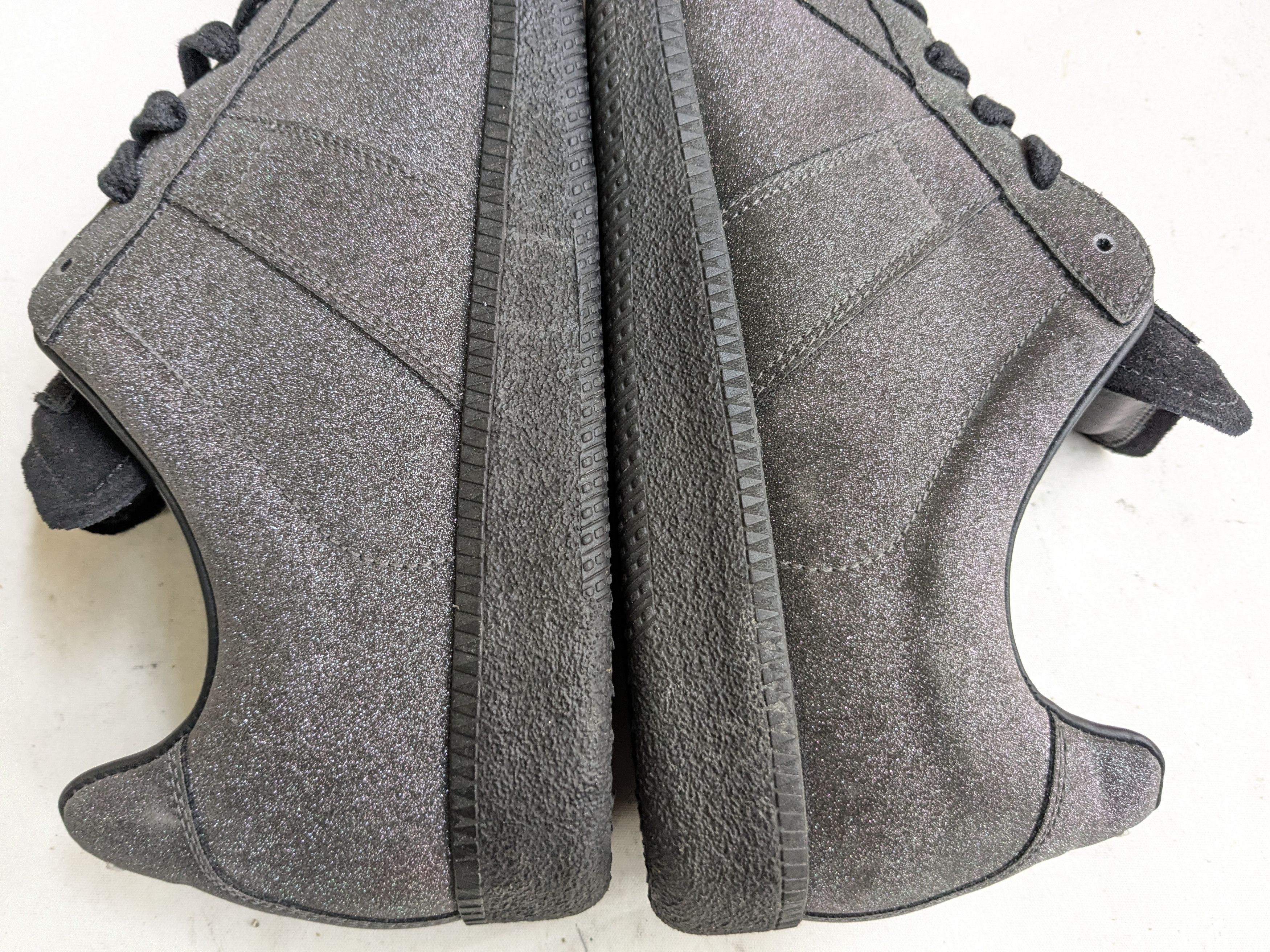 Maison Margiela Maison Margiela GAT Replica Glitter Black 12 45 Low Tops Size US 12 / EU 45 - 11 Thumbnail