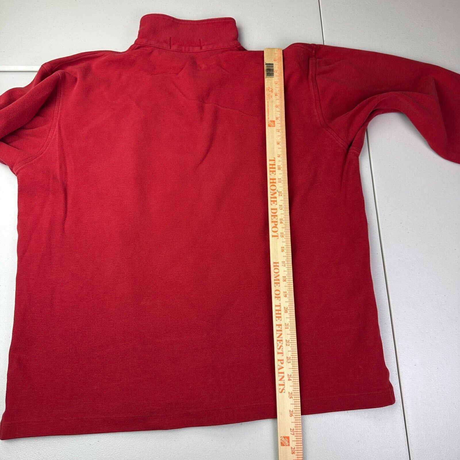 Polo Ralph Lauren Polo Sport 1/4 Zip Pullover Sweater Men Large 100% Cotton Size US L / EU 52-54 / 3 - 6 Thumbnail