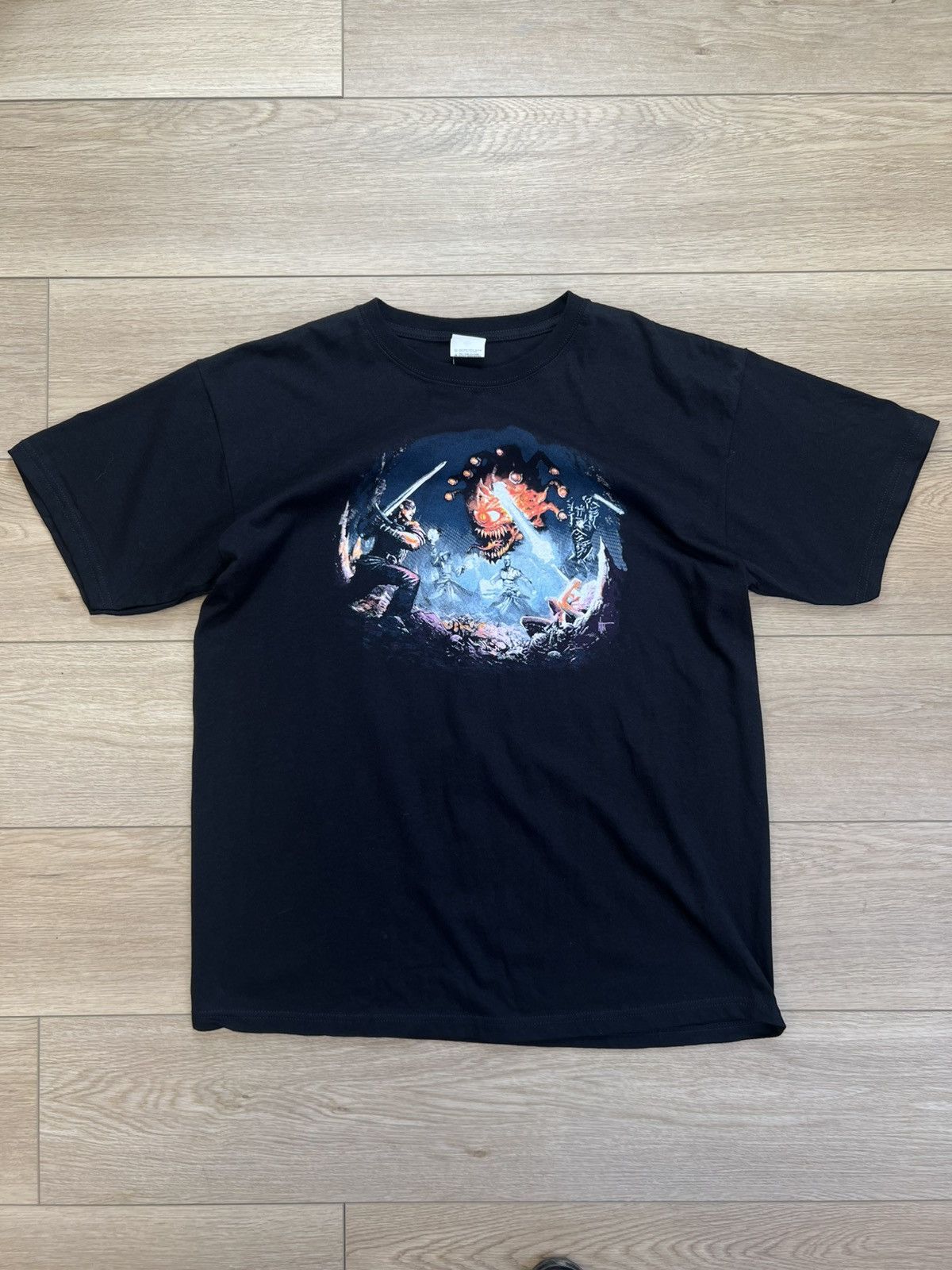 Vintage Baldurs Gate 2 Dungeons and Dragons Promo T shirt Size US L / EU 52-54 / 3 - 1 Thumbnail