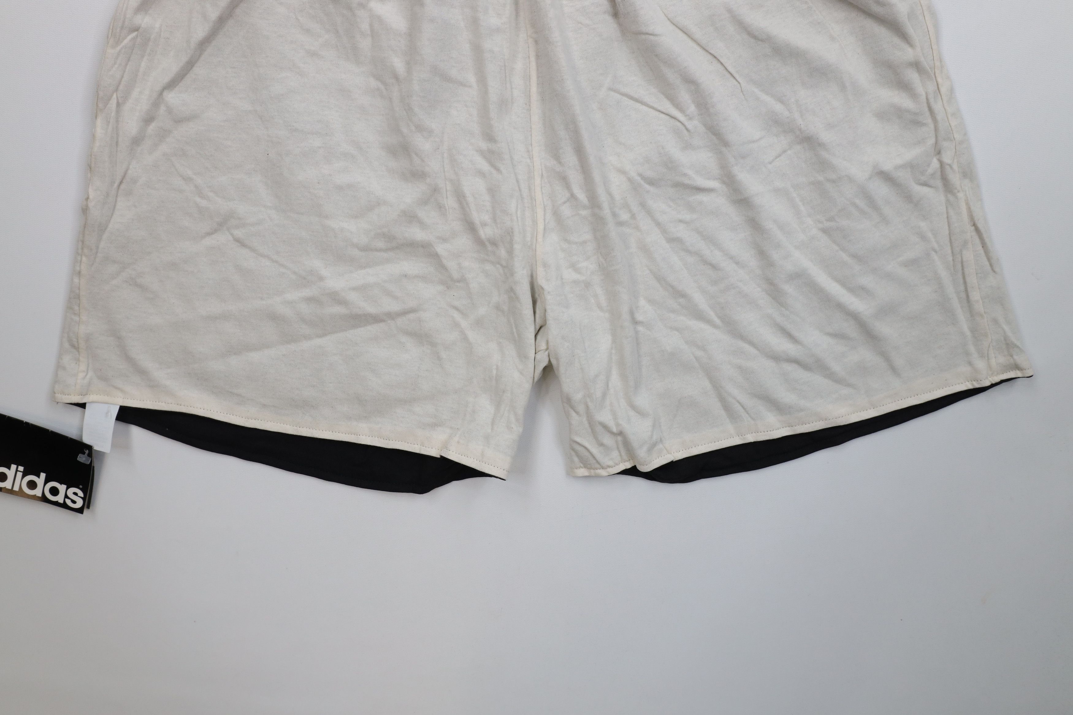 Adidas Deadstock Vintage 90s Adidas Reversible Knee Shorts USA Size US 36 / EU 52 - 16 Thumbnail