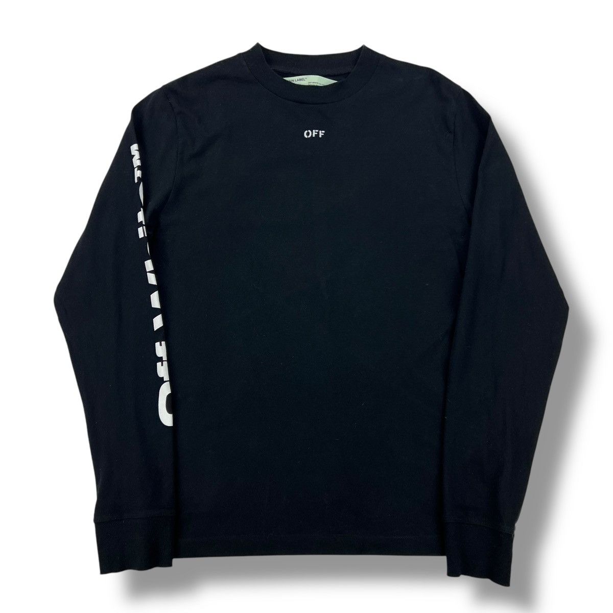 Off-White Off-White Skull Flame Long Sleeve T Shirt Size US M / EU 48-50 / 2 - 3 Thumbnail