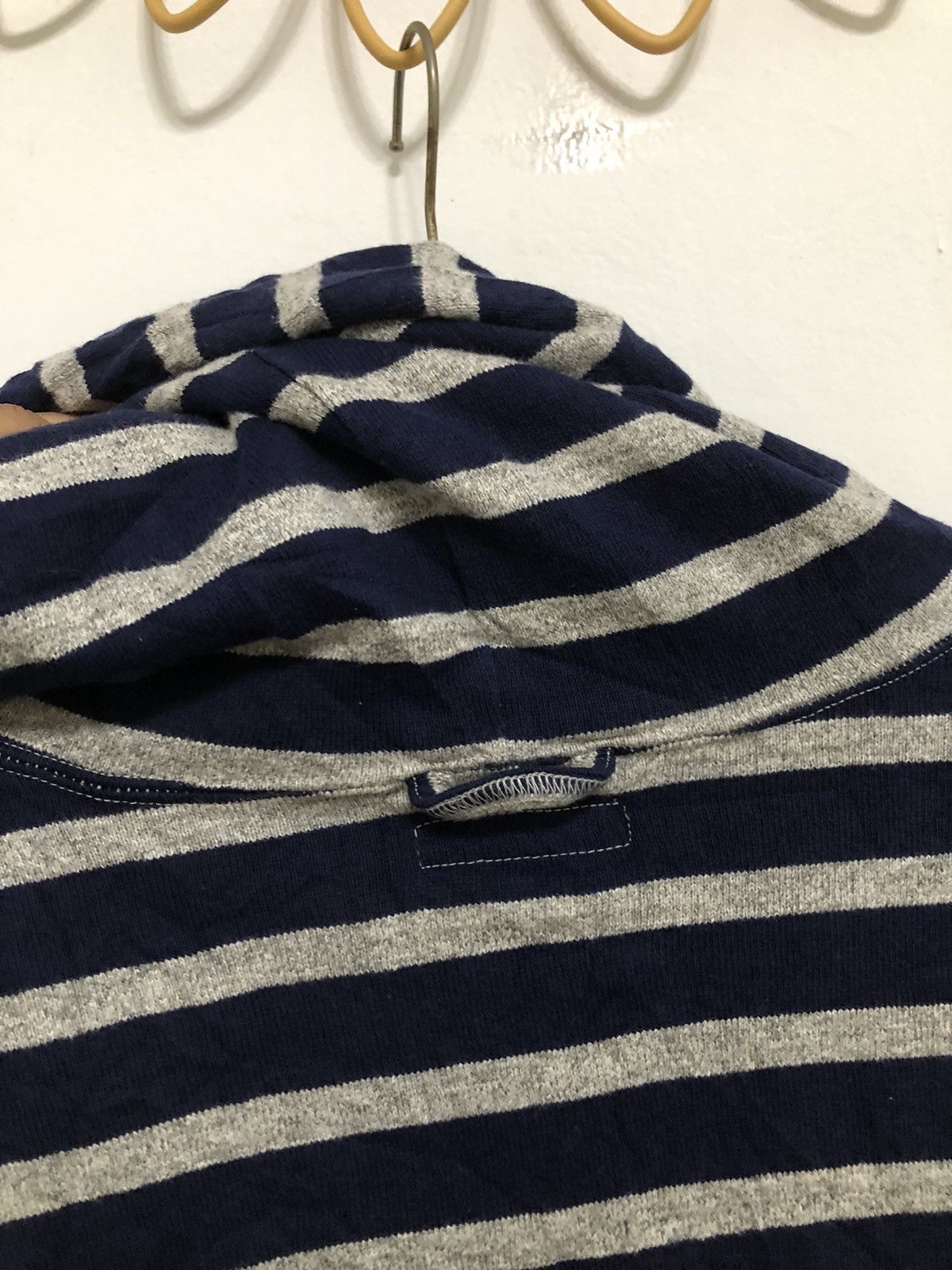 Blue Blue Japan Blue Blue Japan Stripe Zip Hoodie Size US M / EU 48-50 / 2 - 14 Thumbnail