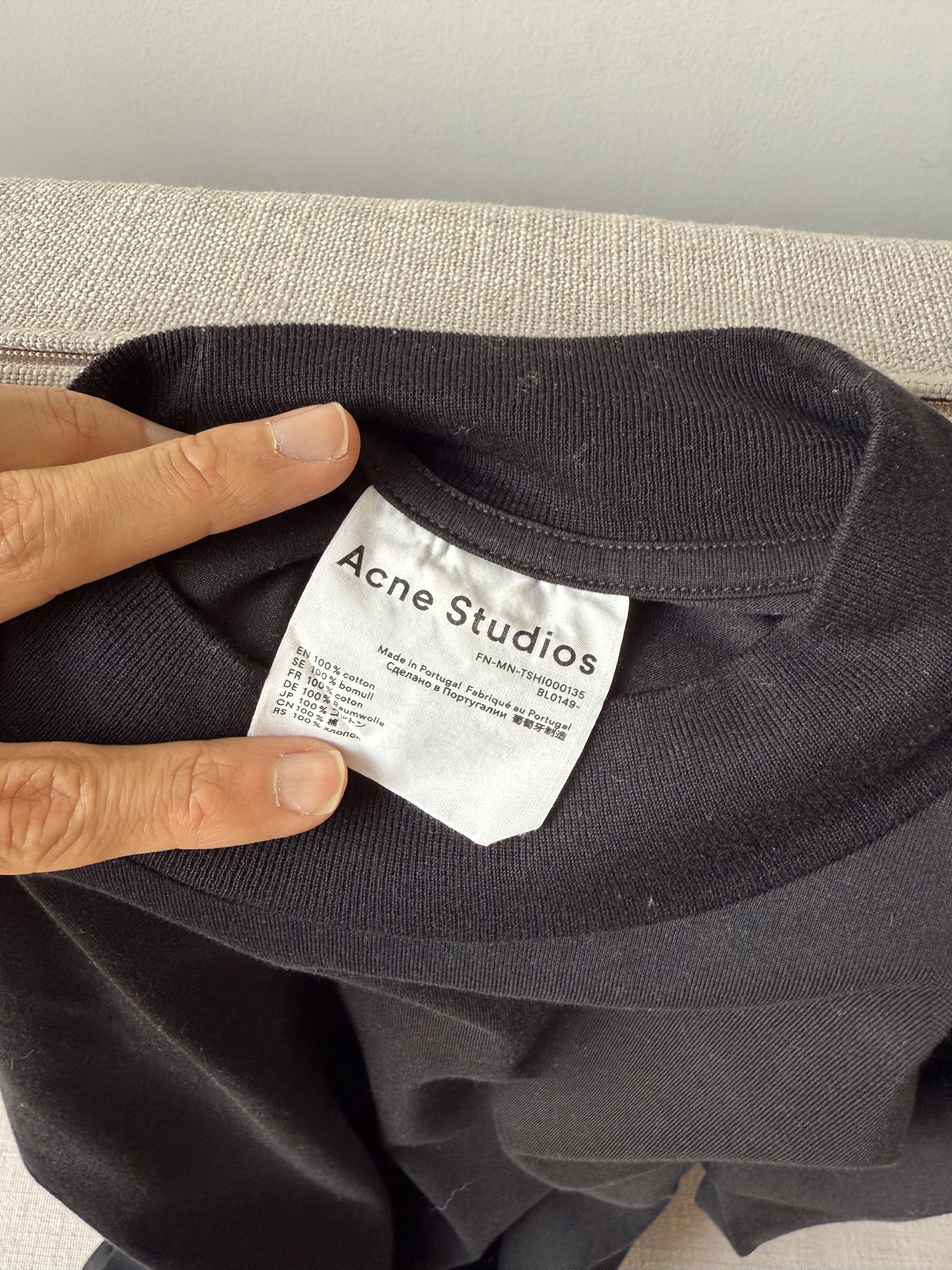 Acne Studios Esco Pink Label Mock Neck Tee Size US XS / EU 42 / 0 - 4 Thumbnail