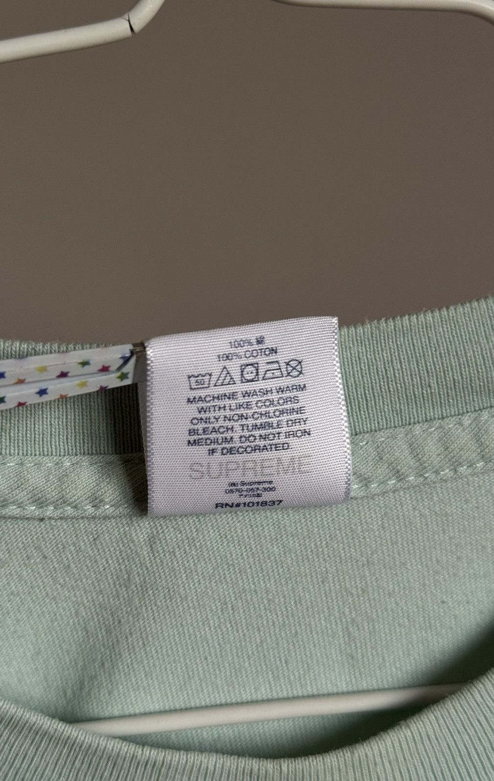 Supreme L Supreme Bed Tee Shirt FW21 Mint Size US L / EU 52-54 / 3 - 6 Thumbnail