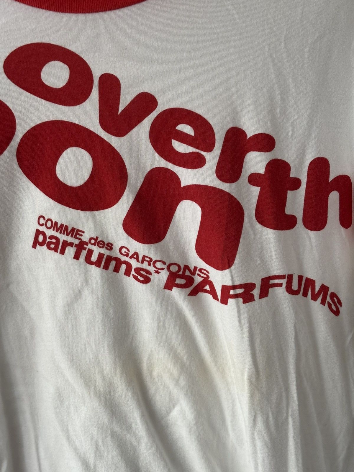 Comme des Garcons Parfums “Over The Moon” Ringer Tee Size US M / EU 48-50 / 2 - 2 Thumbnail