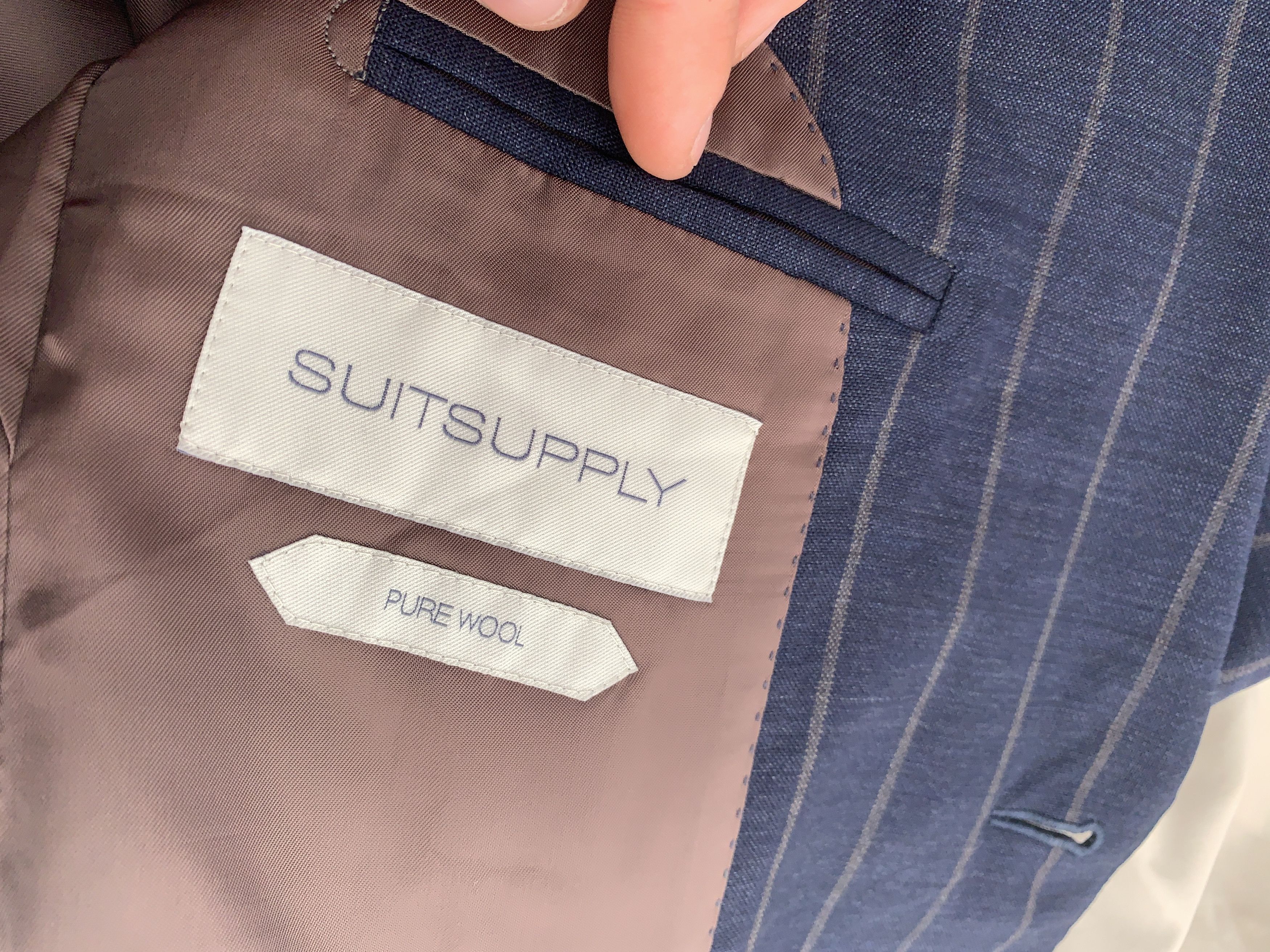 Suitsupply Suit Supply Vitale Barberis Canonico Lazio Suit Size 38 L 48 Size 38R - 17 Thumbnail