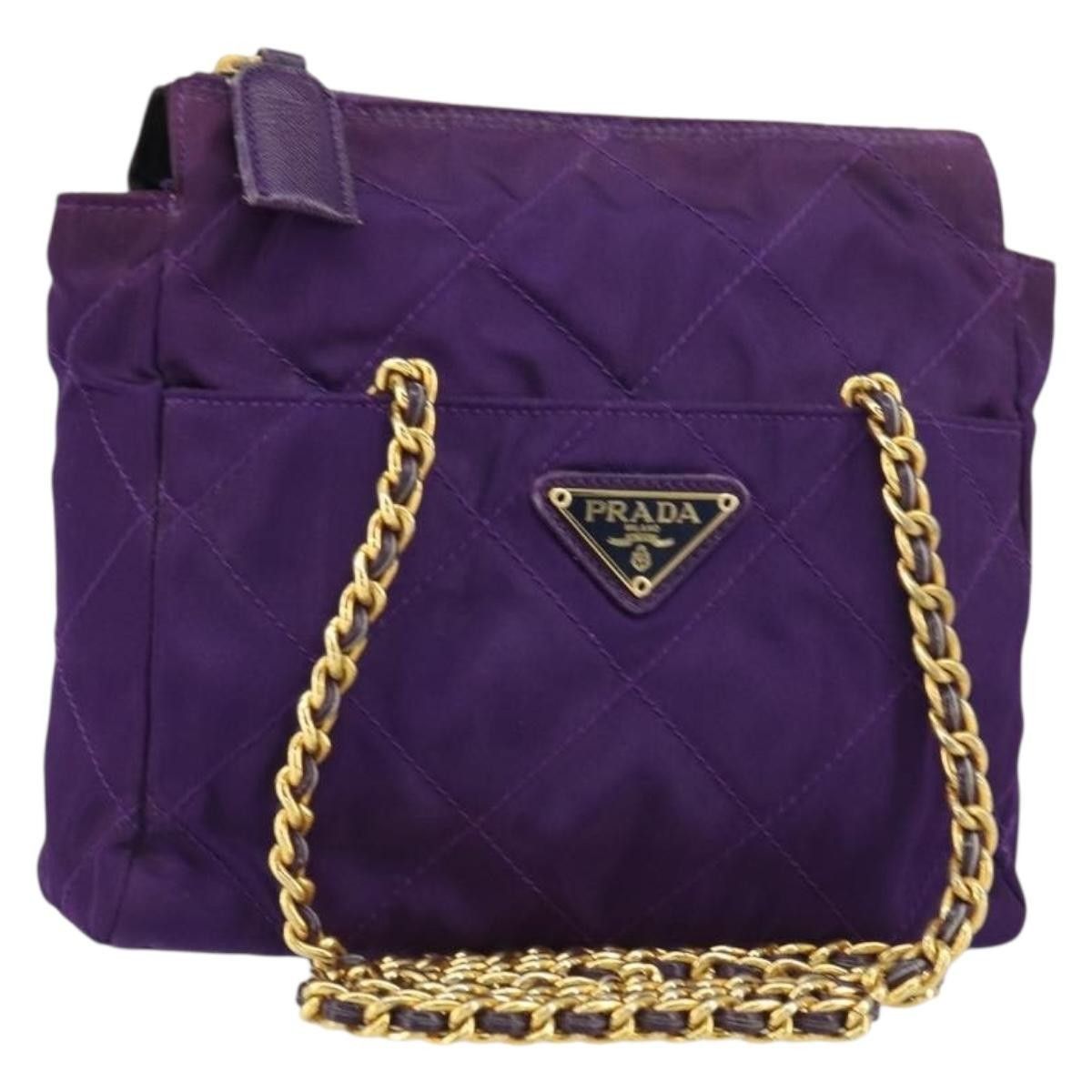 Prada Prada Re-Edition 1995 Chain Tote Quilted Re-Nylon Size ONE SIZE - 1 Thumbnail