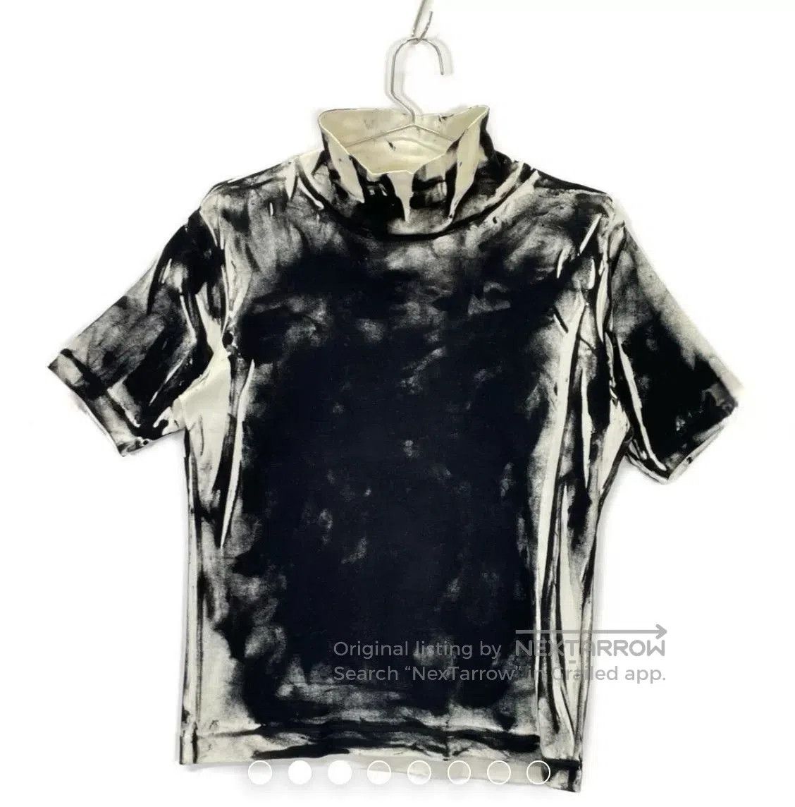 Yohji Yamamoto Y's Yohji Yamamoto High Neck Graffiti Top. Size M / US 6-8 / IT 42-44 - 1 Thumbnail