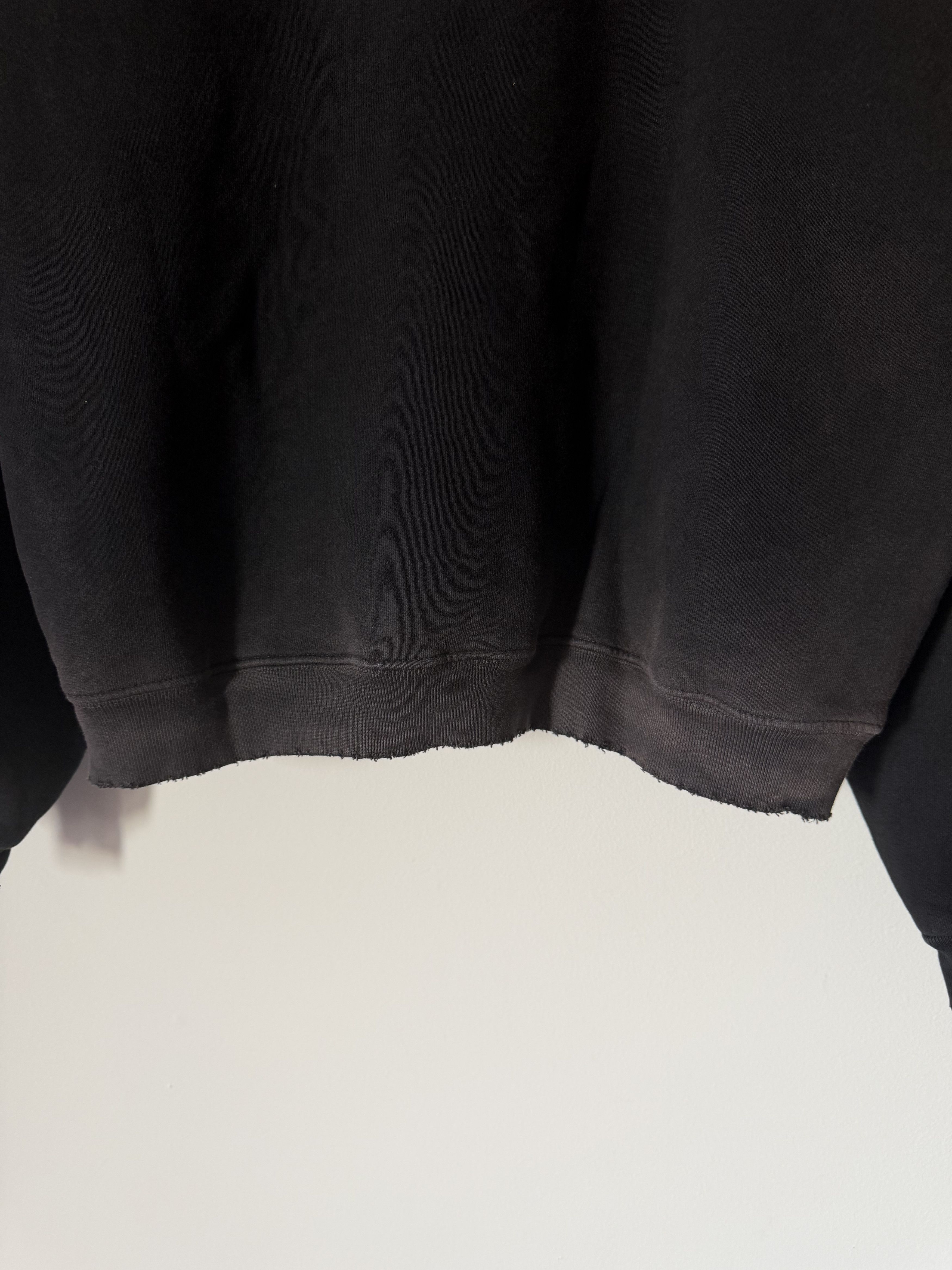 Akimbo Club Akimbo Club Watch Peeker Distressed Hoodie Sun Faded Black Size US L / EU 52-54 / 3 - 8 Thumbnail
