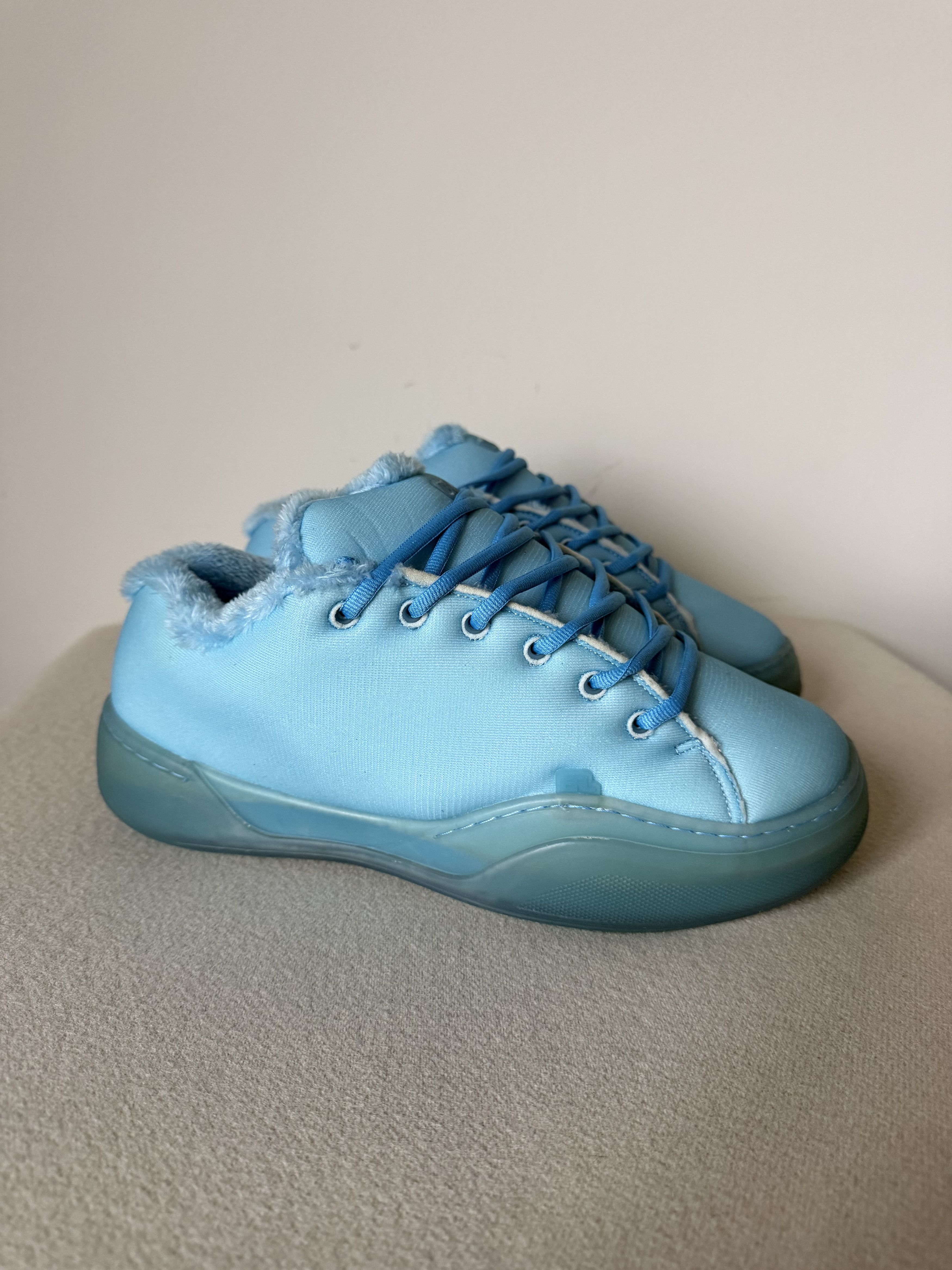 ERL ERL Vamp Sneakers in Electric Blue