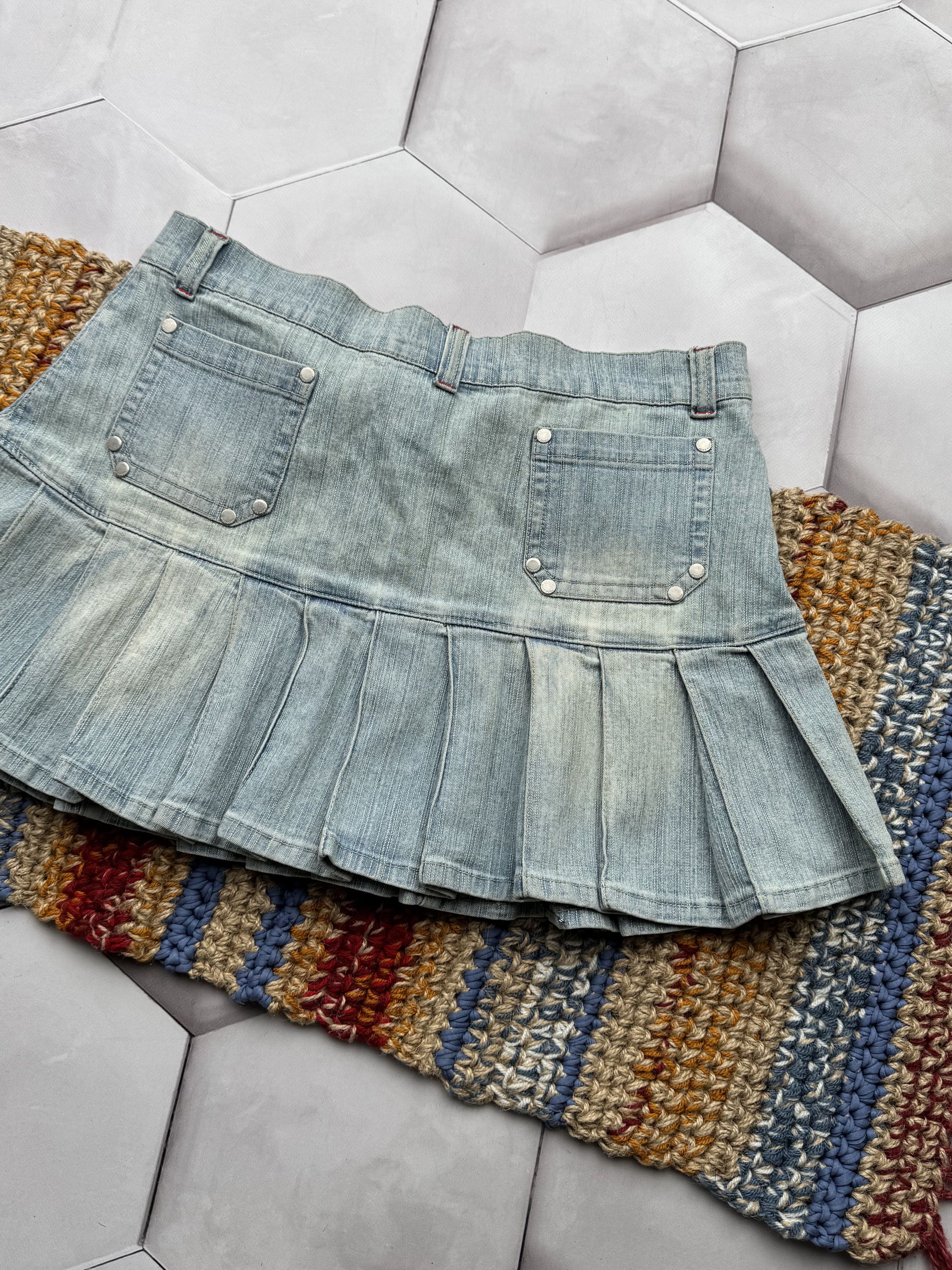 Vintage Vintage Flare Mini Skirt (E4) Size 30" / US 8 / IT 44 - 6 Thumbnail