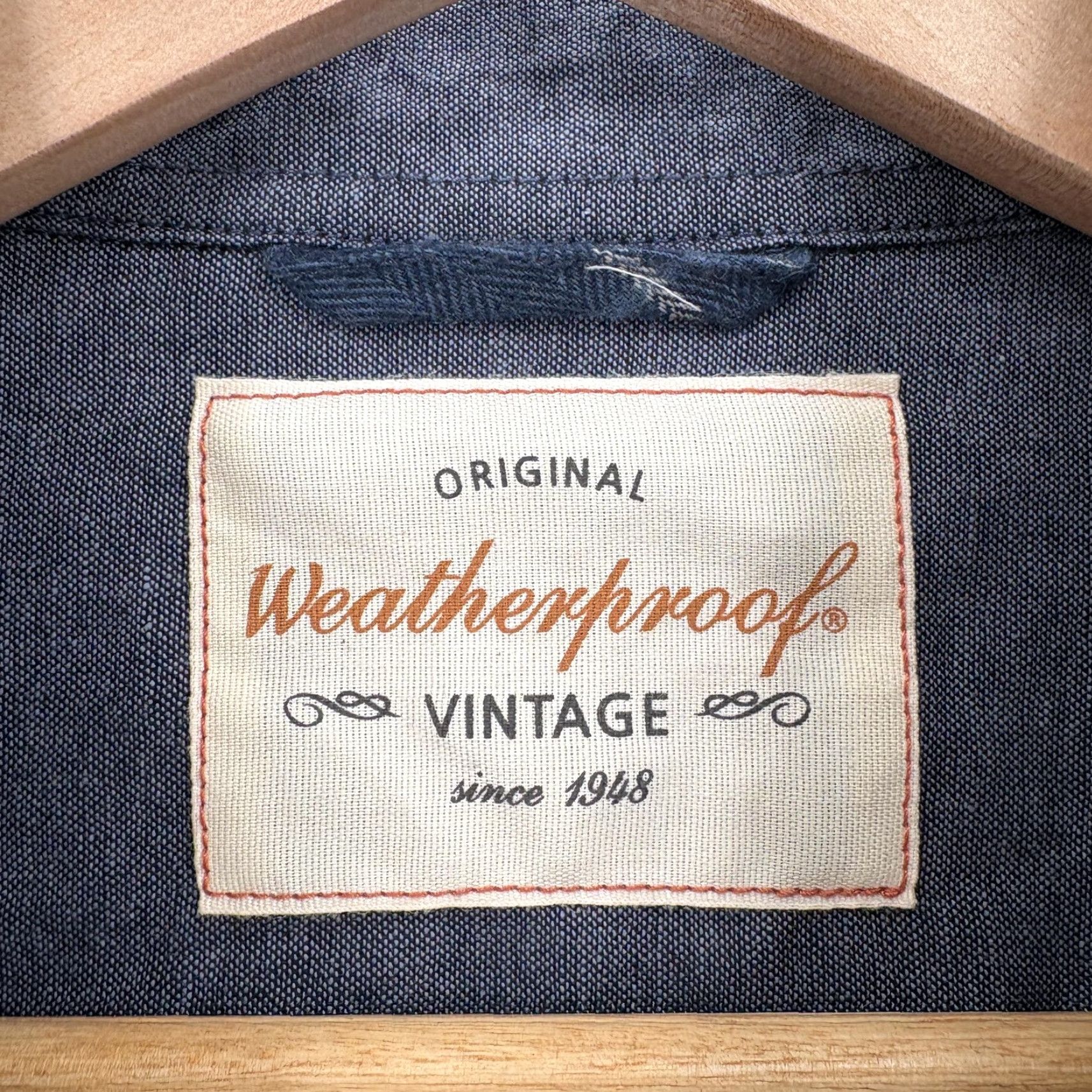Weatherproof Weatherproof Vintage Shirt Mens Small Blue Plaid Flannel Button Front NWT Size US S / EU 44-46 / 1 - 4 Thumbnail