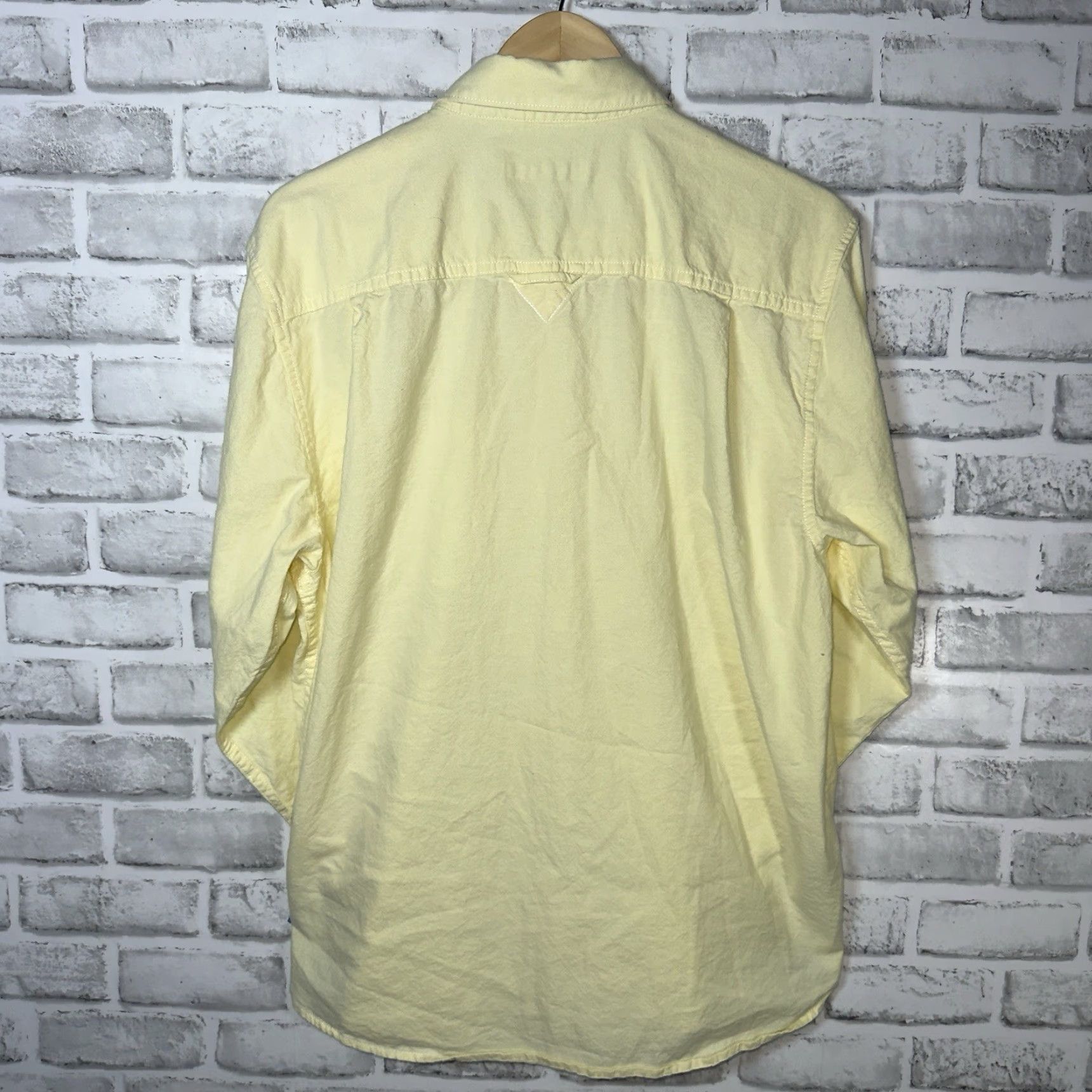 Tommy Bahama Tommy Bahama Shirt Mens L Yellow Cotton Blend Long Sleeve Button-Down Shirt Size US L / EU 52-54 / 3 - 5 Thumbnail