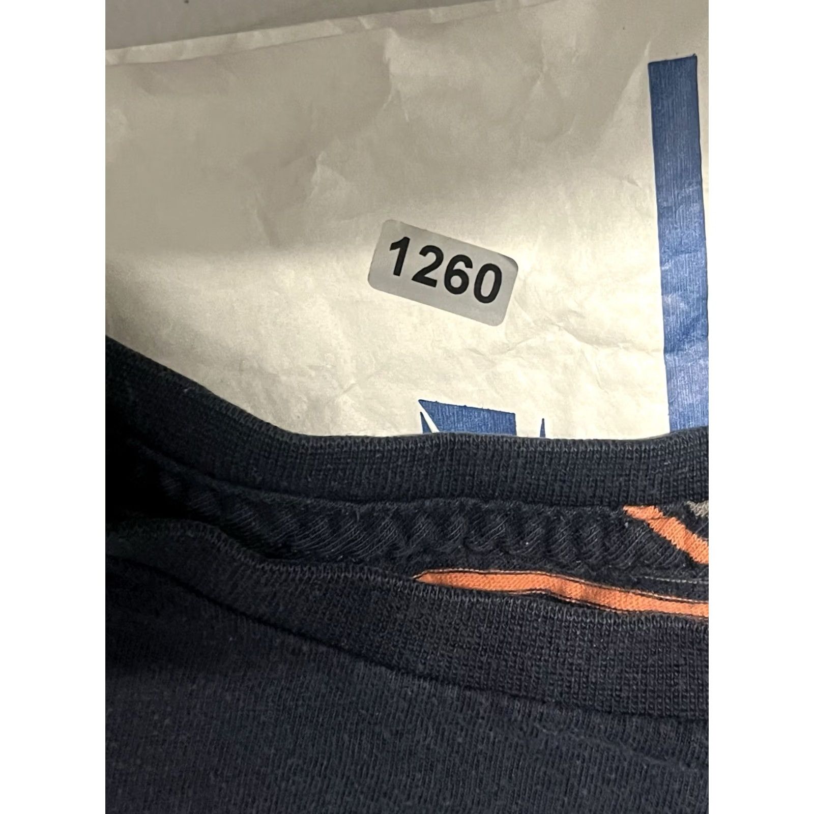 Volcom Volcom T-Shirt Men's Medium Blue Striped Crew Neck Cotton Blend Logo Modern Fit Skateboarding Thorne Regular All Seasons Size US M / EU 48-50 / 2 - 7 Thumbnail