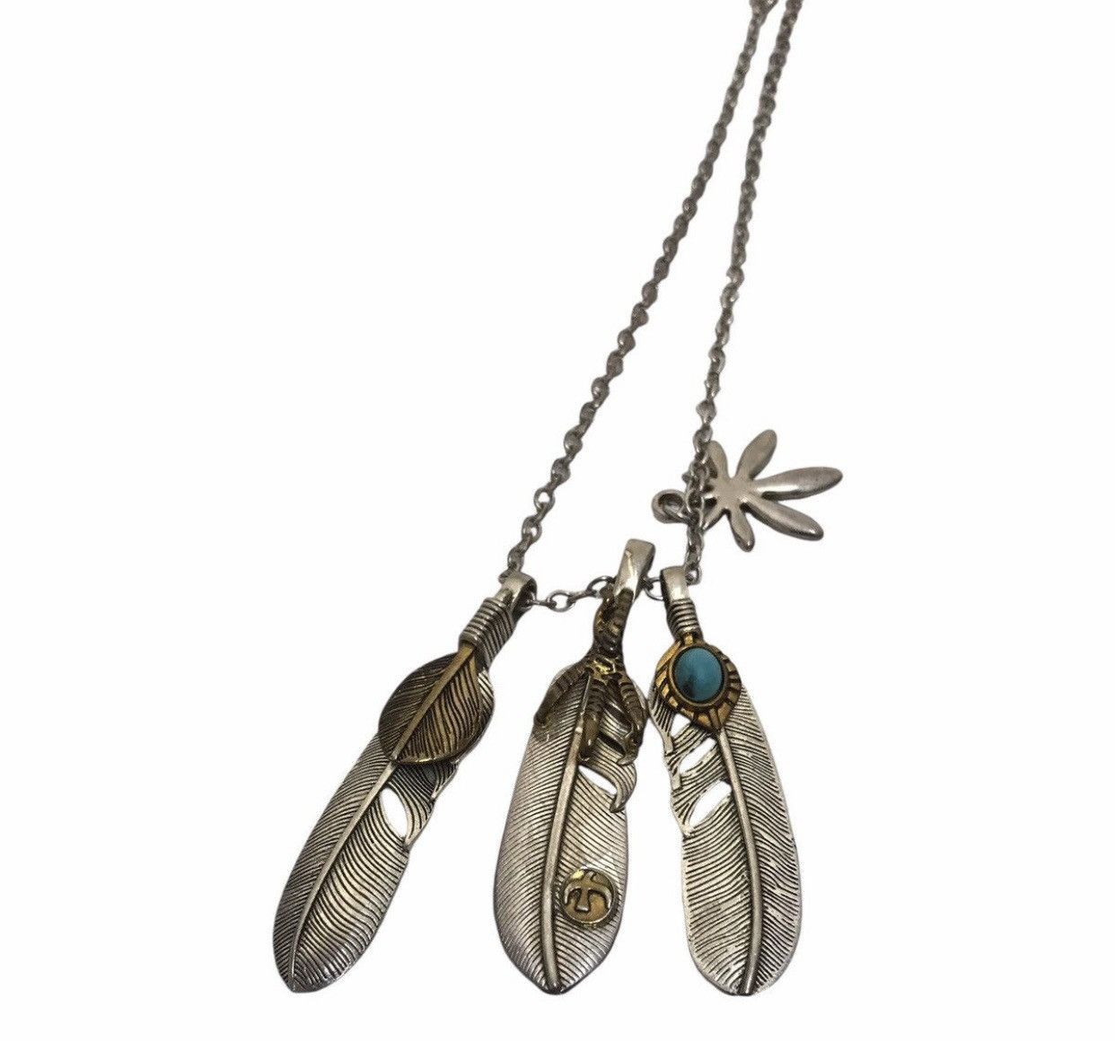 Japanese Brand × Vintage Goros Inspiration Silver Necklace Size ONE SIZE - 1 Thumbnail