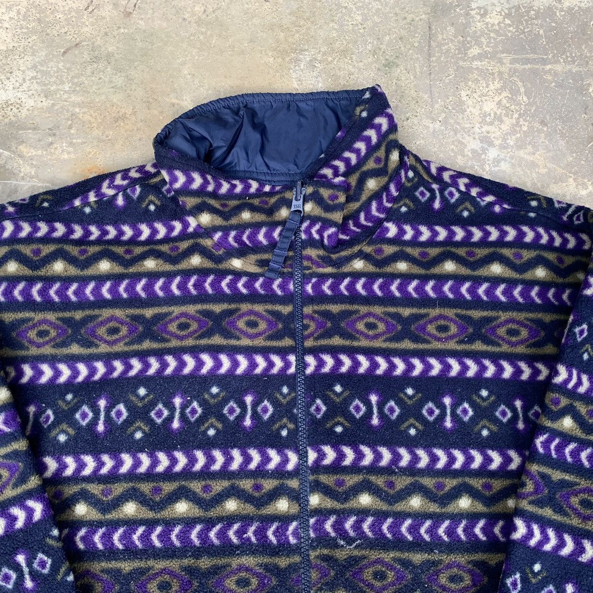 Other Vintage 90s CB Sports Fleece Jacket Reversible Size US M / EU 48-50 / 2 - 6 Thumbnail