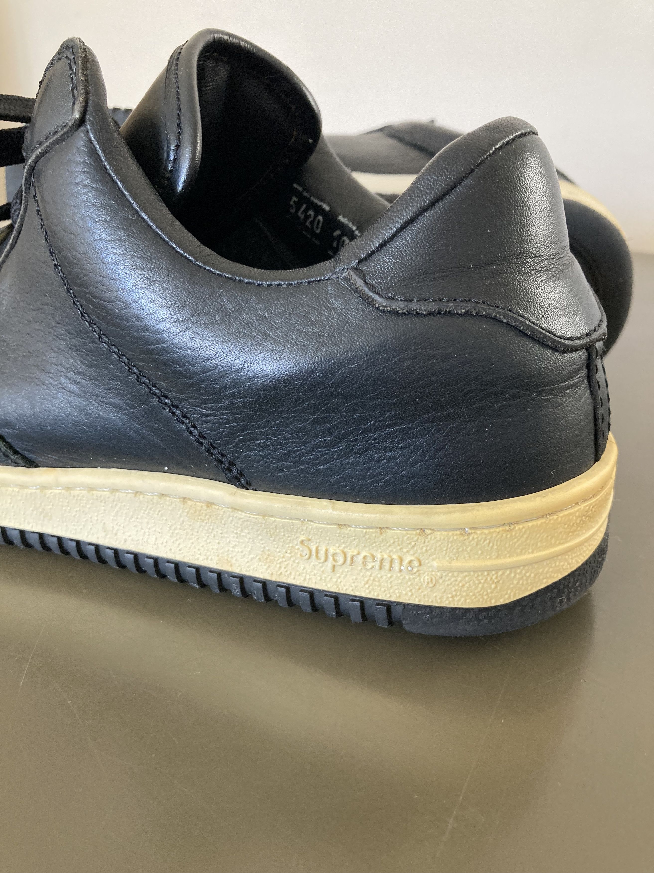 Supreme SUPREME Down Low Black US 10. Vintage. AF1/ Dunk/ Uptowns. Size US 10 / EU 43 - 3 Thumbnail