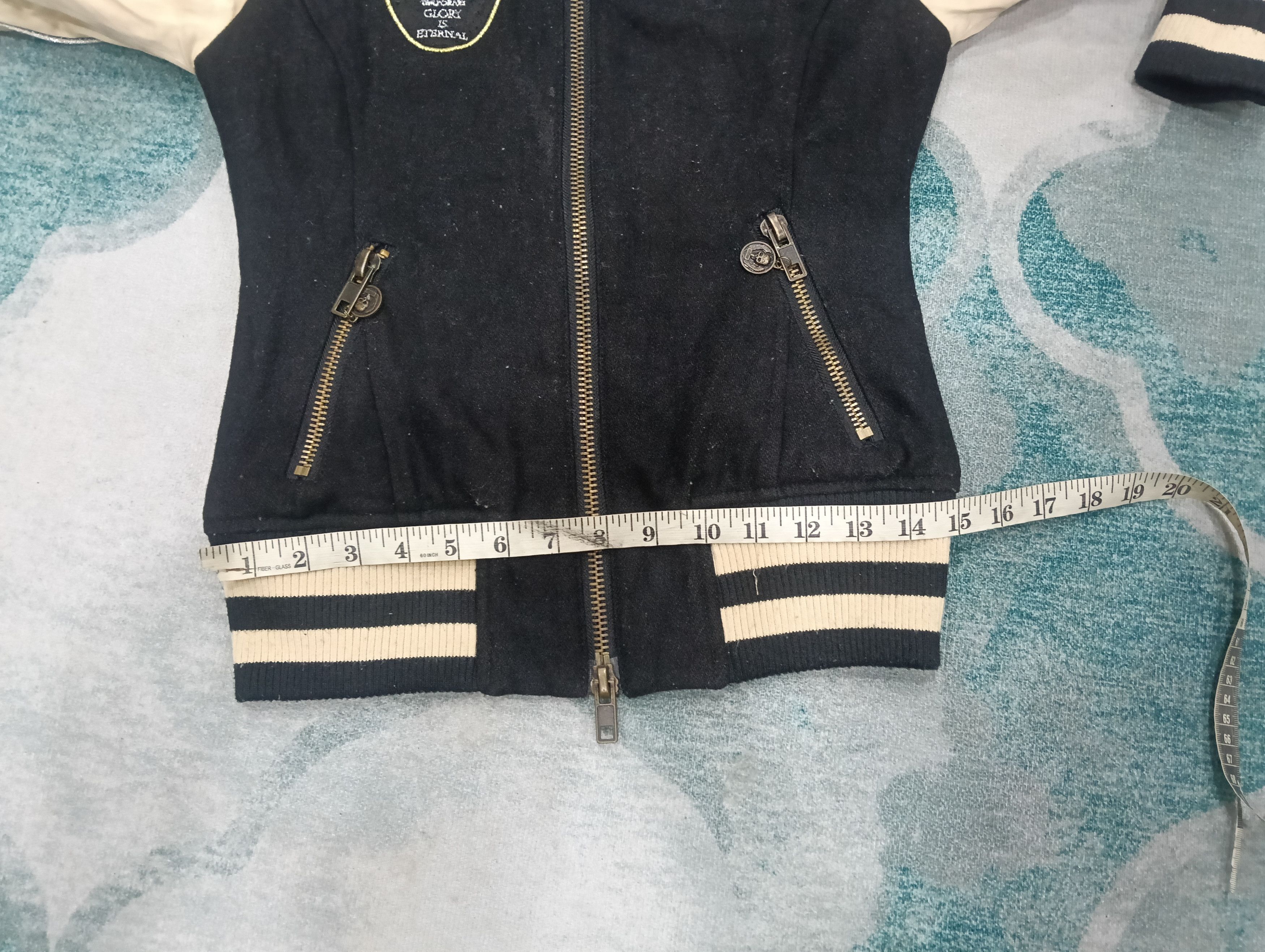Beauty Beast × Hysteric Glamour × Japanese Brand Vintage d.i.a. Japanese brand varsity embroidery jacket Size S / US 4 / IT 40 - 19 Thumbnail