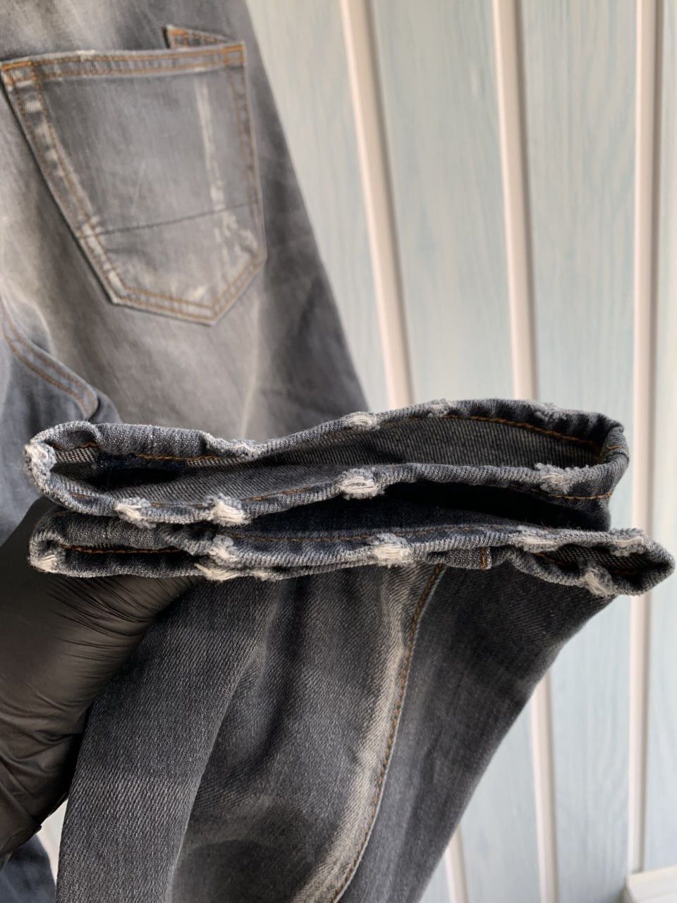 Designer × Japanese Brand × Prps PRPS Gremlin Fit Bruised Never Broke Faded Cotton Jeans Size US 31 - 24 Thumbnail