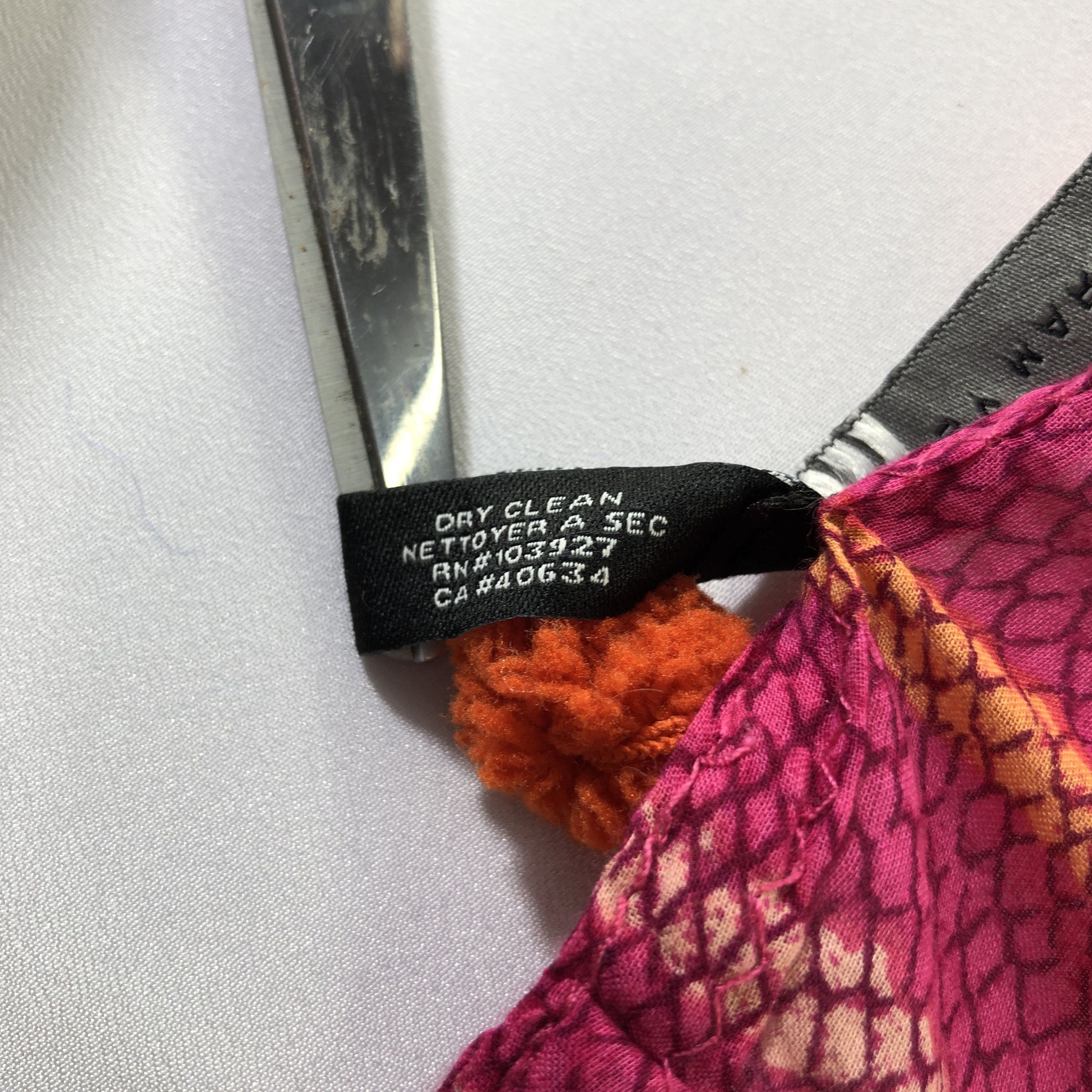 Marc Jacobs Marc Jacobs Oversized Cotton Scarf Muffler Wrap V2963 Size ONE SIZE - 7 Thumbnail