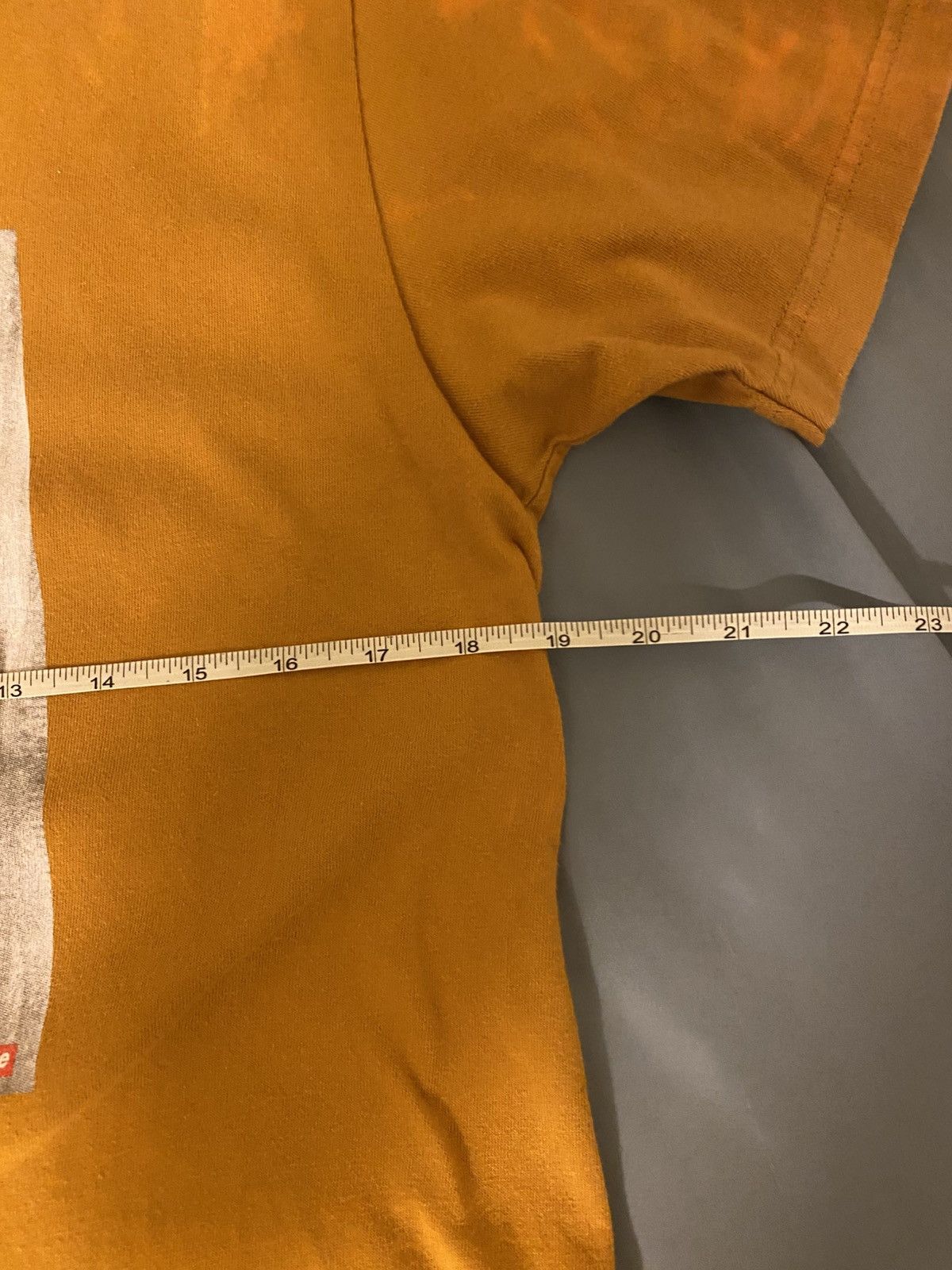Supreme Supreme KRS One Tee Gold Size M Size US M / EU 48-50 / 2 - 6 Thumbnail