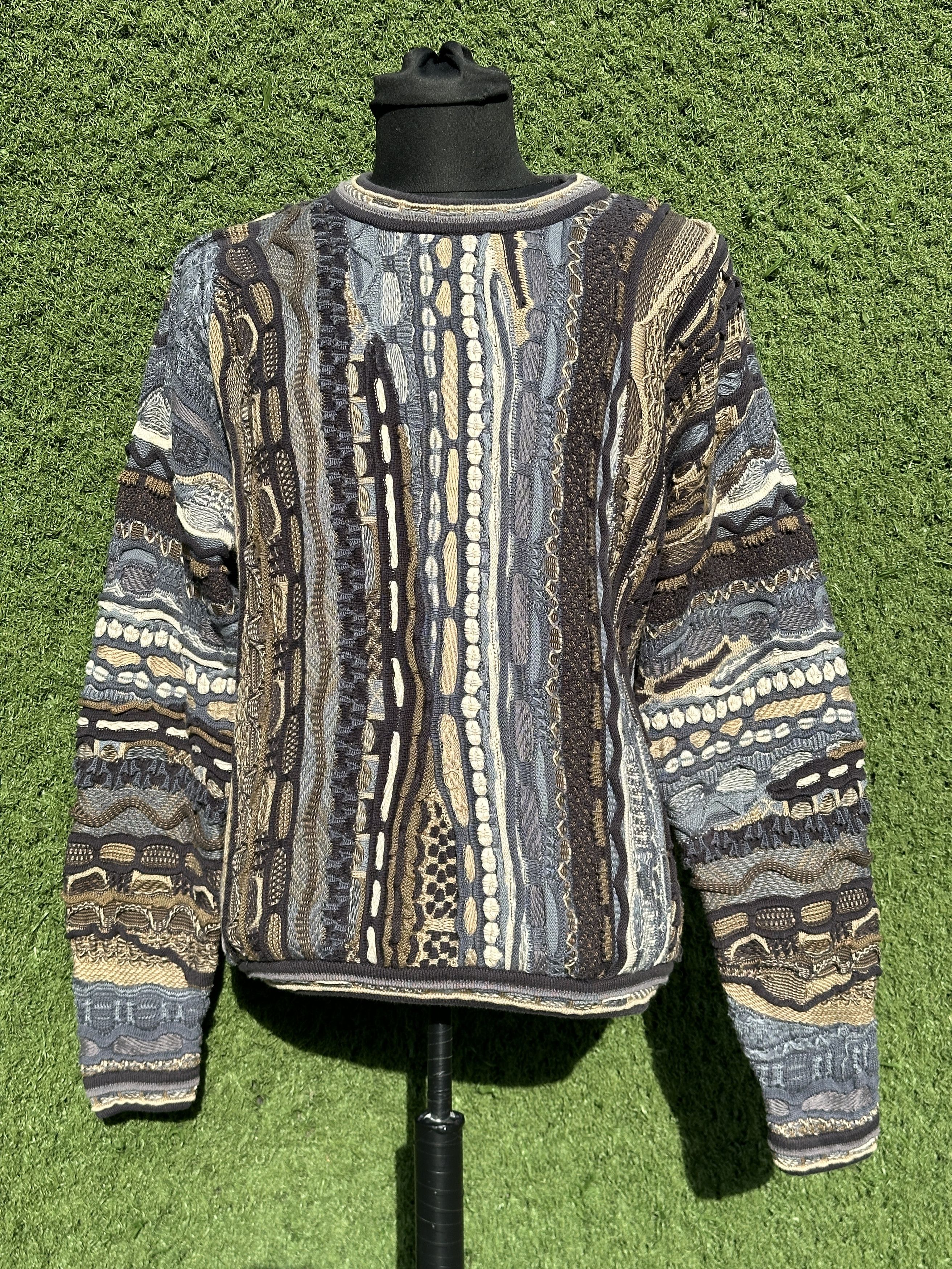 Tundra Canada Tundra 3D Textured Pattern Knit Pullover Sweater Size XL Size US XL / EU 56 / 4 - 5 Thumbnail