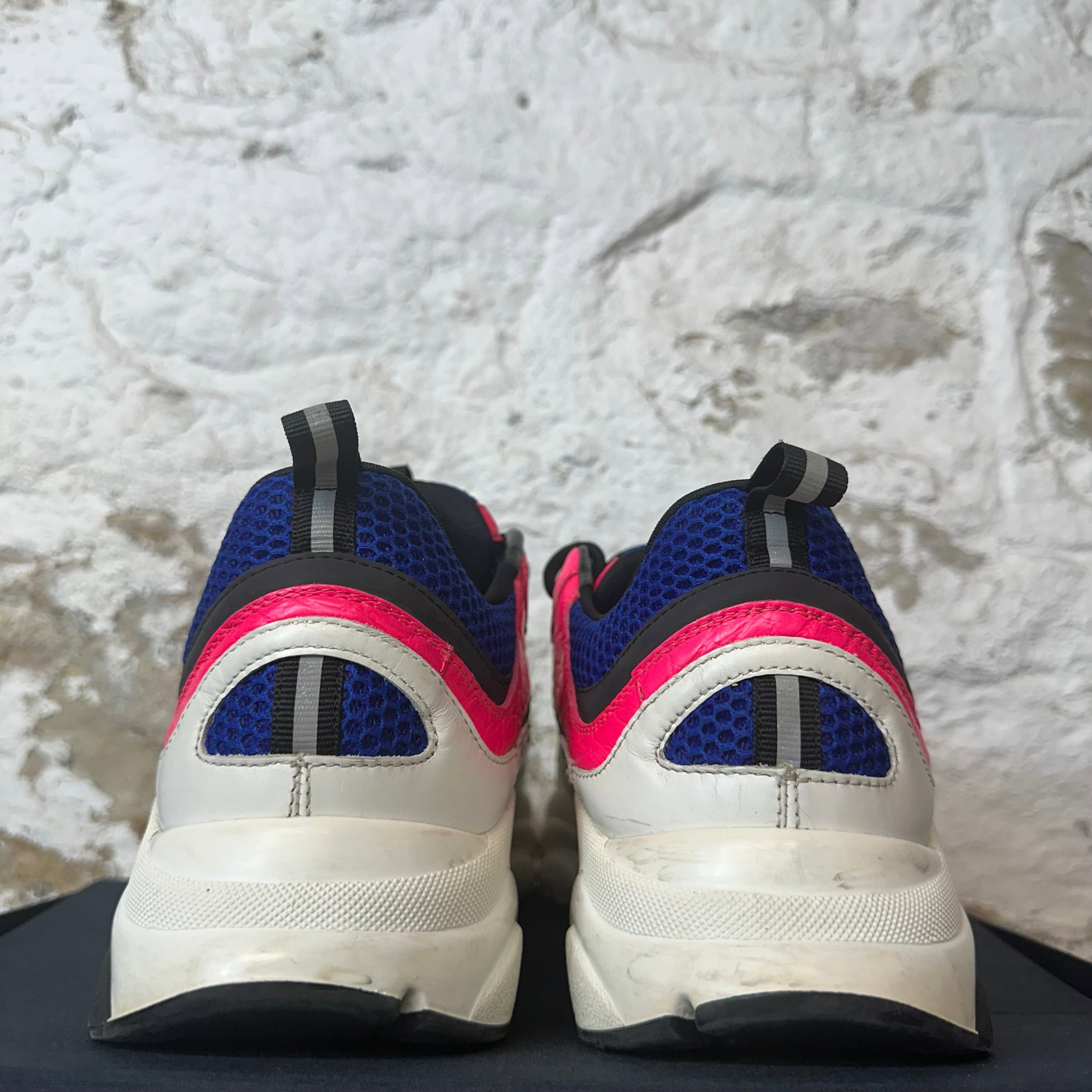 Dior Dior B22 Croc Pink Blue White Sneaker Sz 12 (45) Size US 12 / EU 45 - 5 Thumbnail