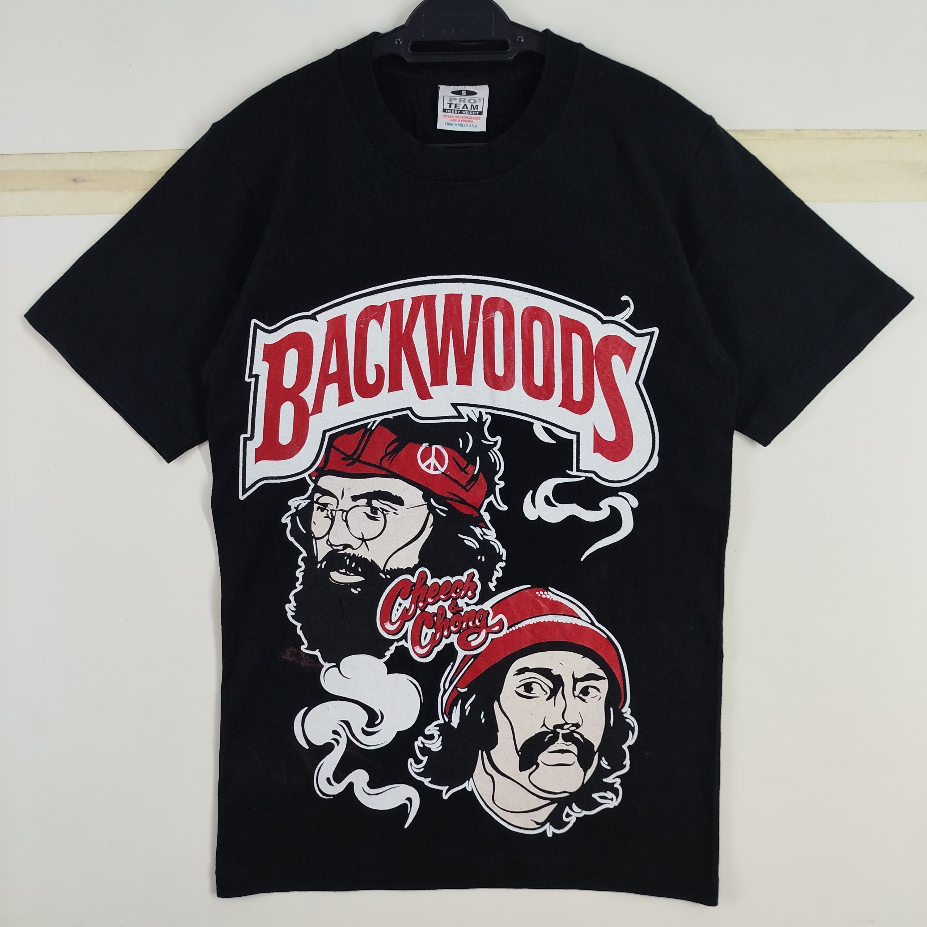 Vintage Vintage Backwoods Cheech & Chong Movie Made In USA Big Print Size US S / EU 44-46 / 1 - 1 Thumbnail
