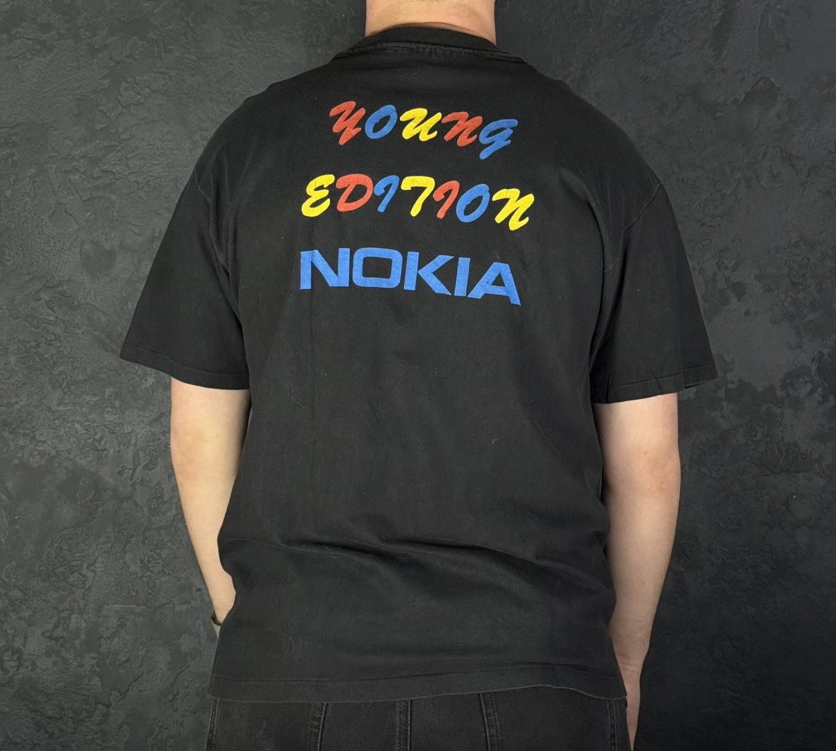 Vintage 90s Vintage Nokia Young Edition Single Stitch Promo Tee Size US XL / EU 56 / 4 - 3 Thumbnail