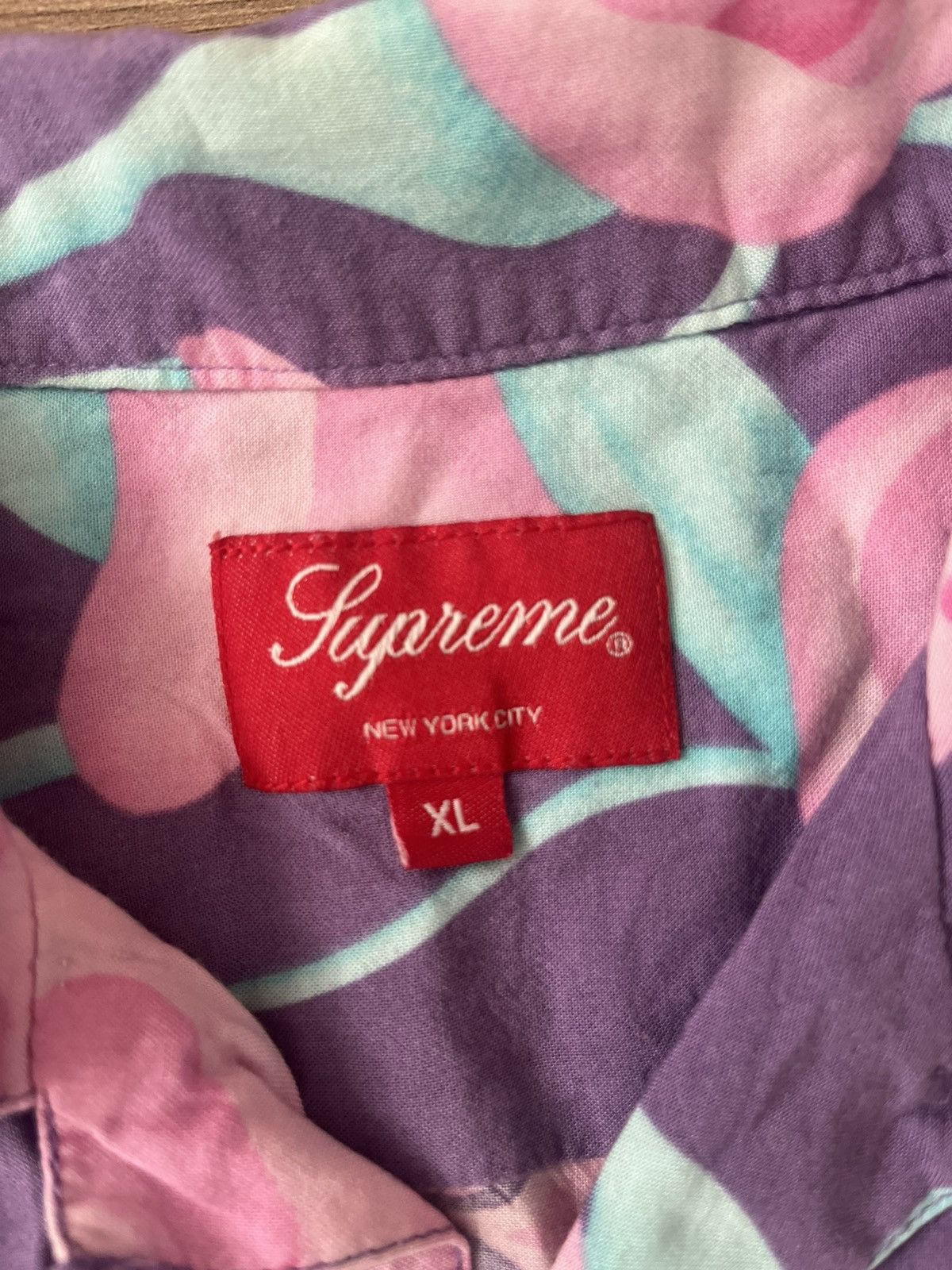 Supreme Supreme Lily Rayon Shirt Size US XL / EU 56 / 4 - 5 Thumbnail