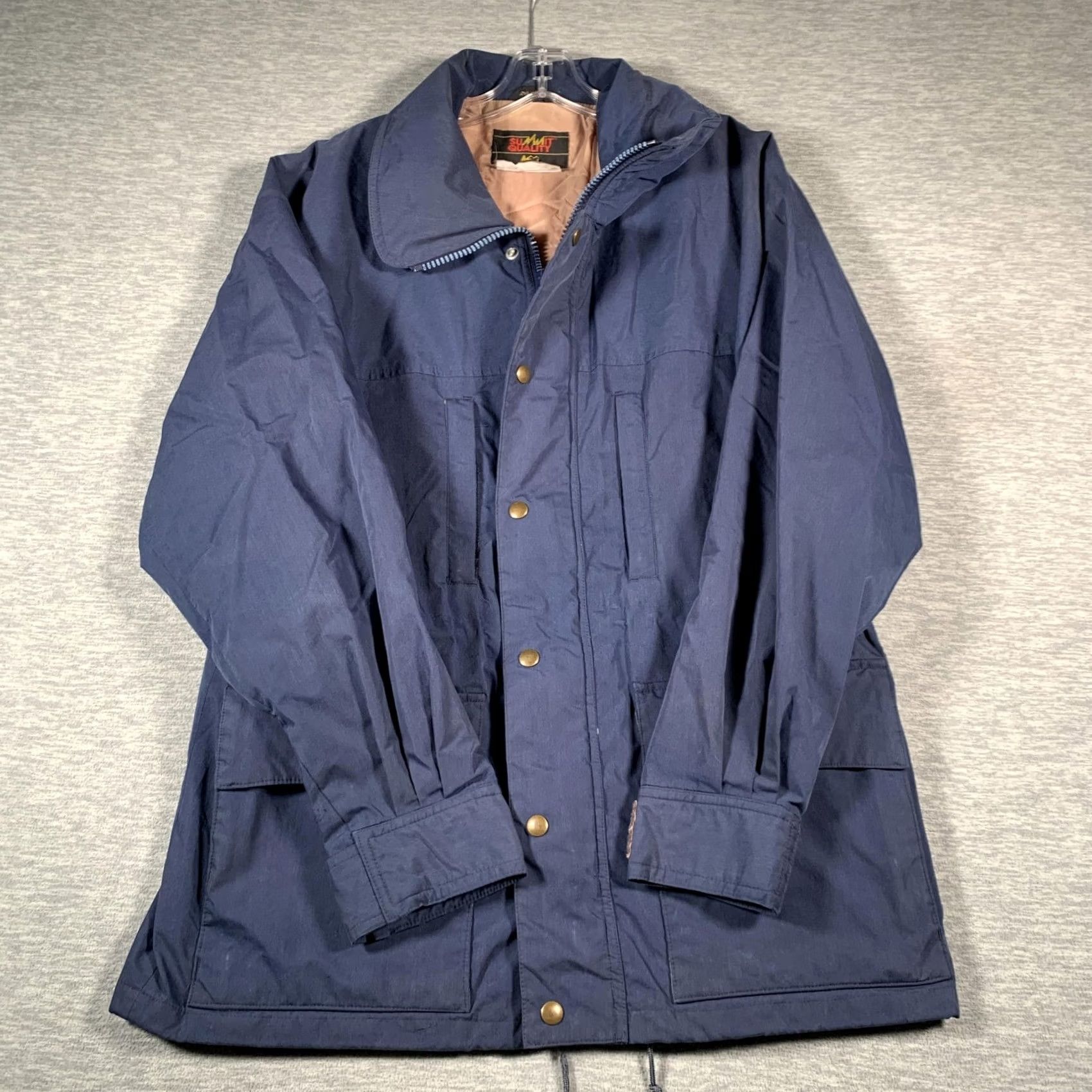 Vintage VINTAGE REI Jacket Mens Medium Blue Summit Quality Parka Coat Outdoors Camp 90s Size US M / EU 48-50 / 2 - 2 Thumbnail