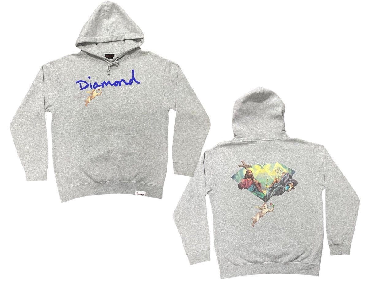Diamond Supply Co. OG STYLE DIAMOND SUPPLY CO JESUS HOODIE RARE DESIGN Size US M / EU 48-50 / 2 - 1 Thumbnail