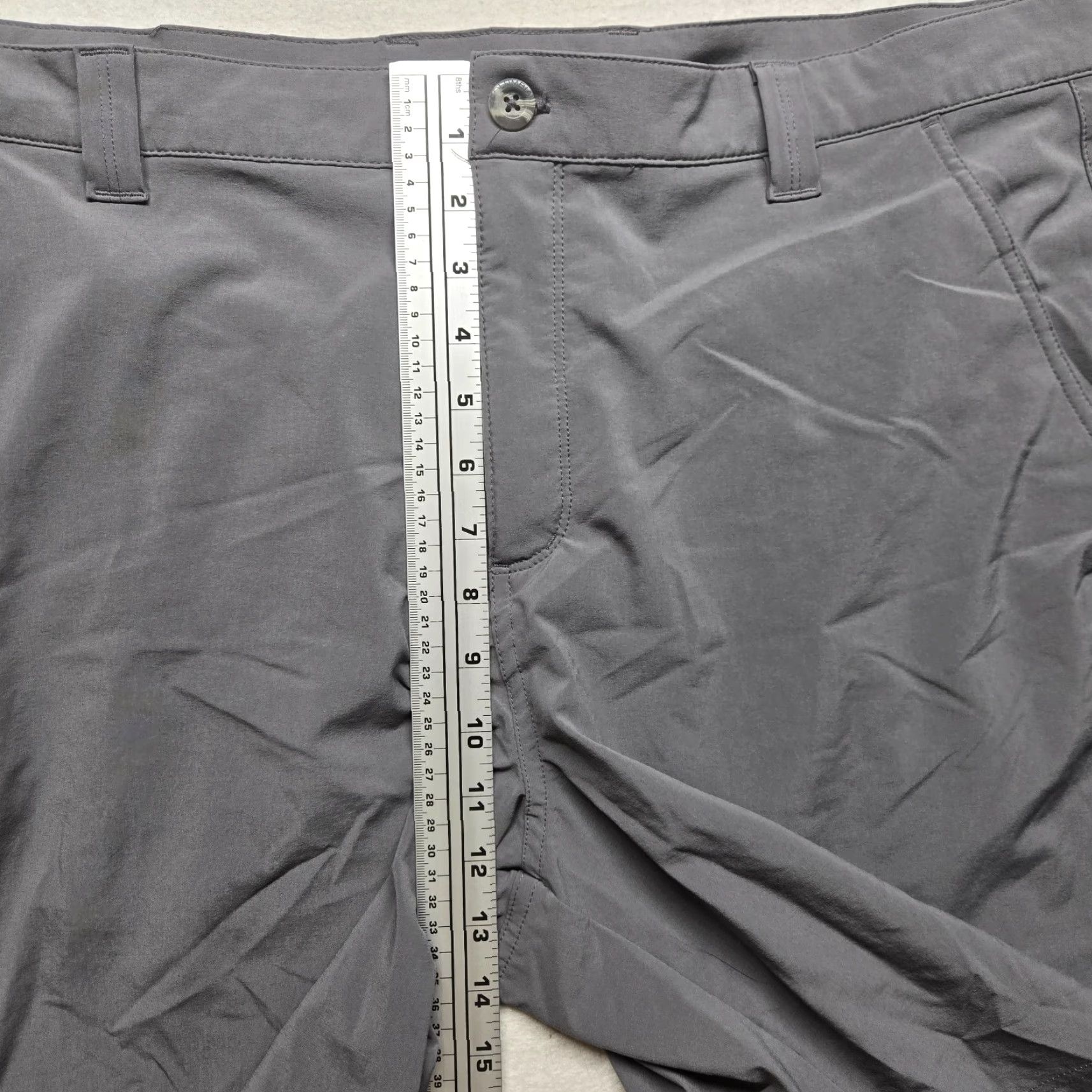 Vintage Columbia Cargo Shorts Men Regular 40 Gray 10" Inseam Casual Outdoor Pants Regular Fit Shortens 40 Mens Size US 40 / EU 56 - 7 Thumbnail