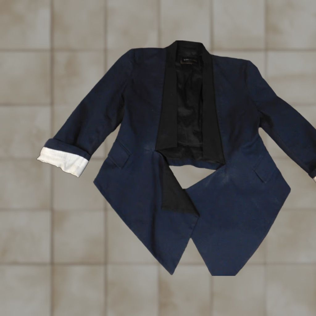 Bcbgmaxazria BCBGMaxazria Womens Jacket 2XS XXS Blue Open Size XXS / US 00 / IT 34 - 1 Thumbnail